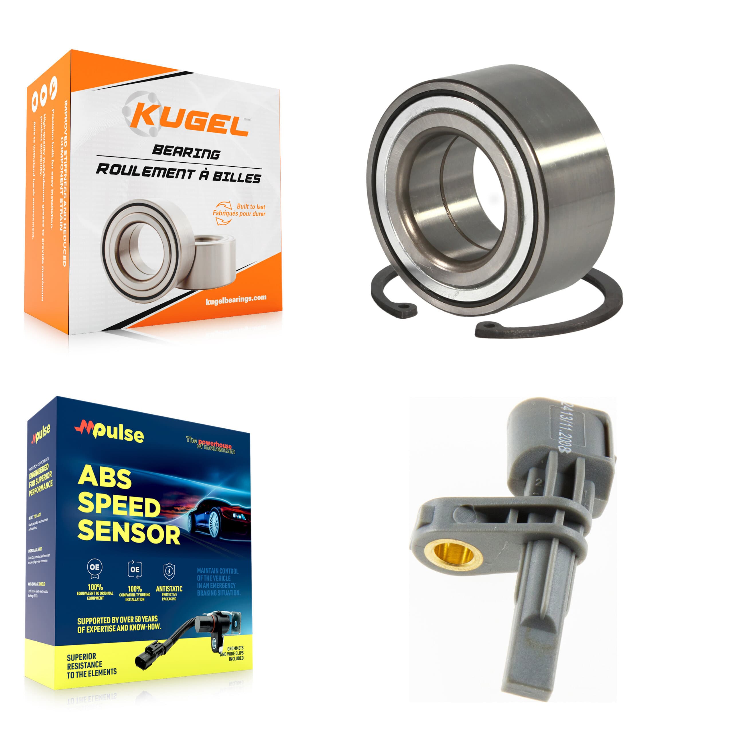Kugel - K7S-102122 - Front Wheel Bearing Kits image 1