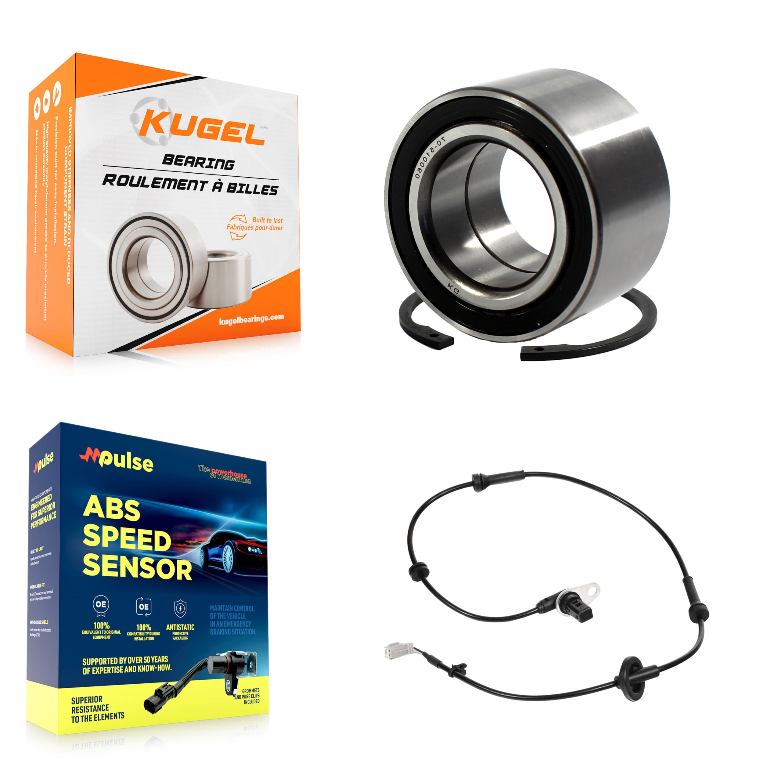 Kugel - K7S-102124 - Front Wheel Bearing Kits image 1