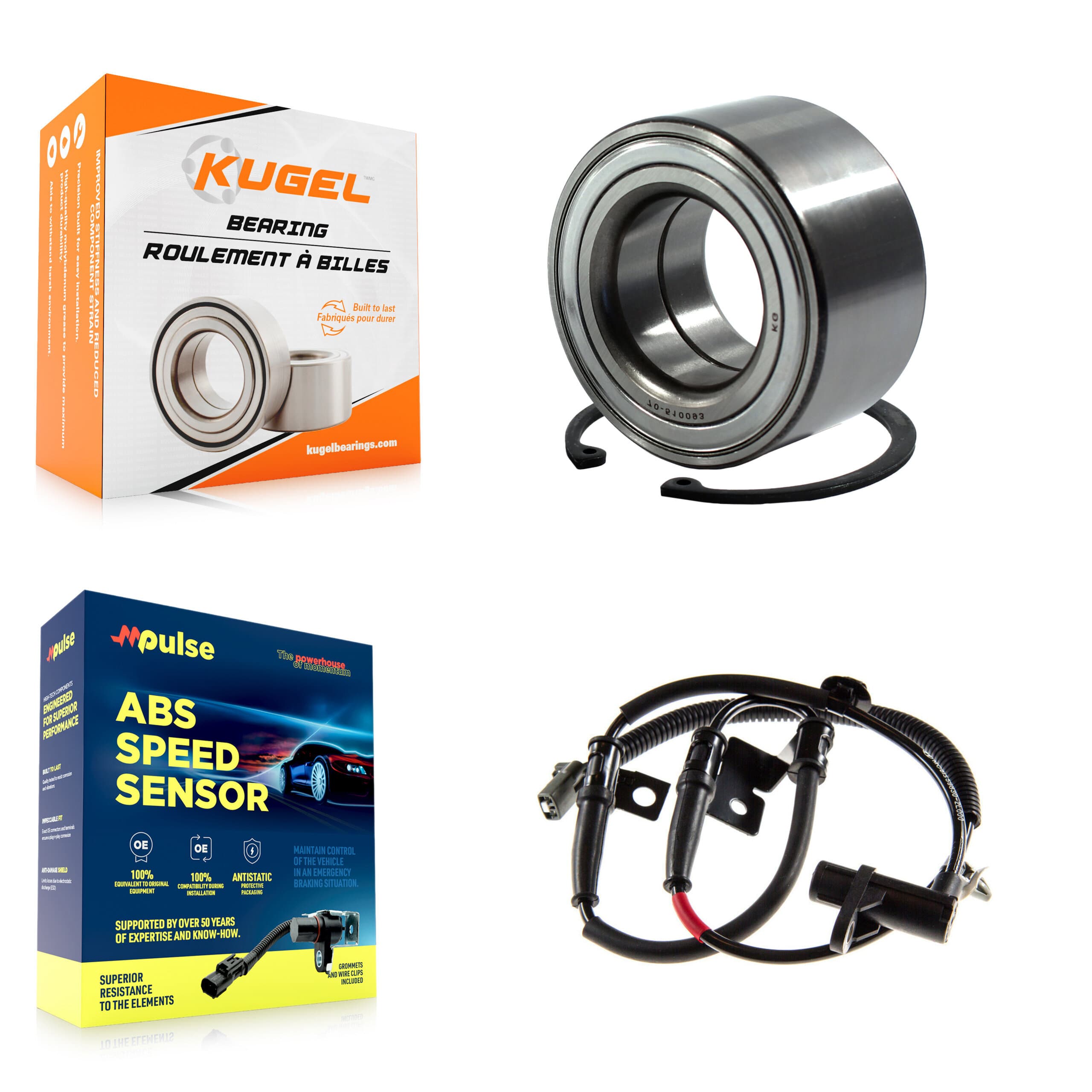 Kugel - K7S-102177 - Front Wheel Bearing Kits image 1