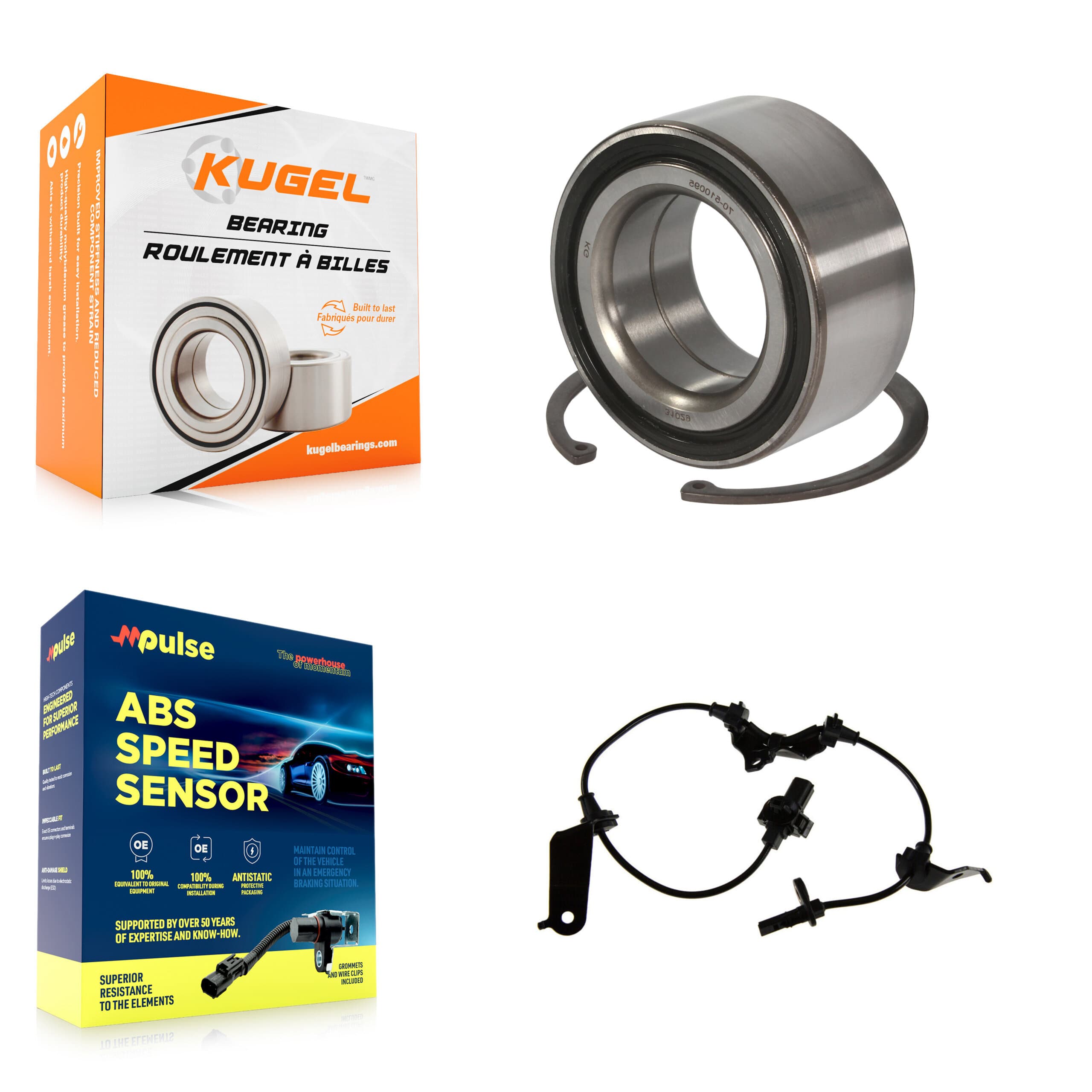 Kugel - K7S-102180 - Front Wheel Bearing Kits image 1