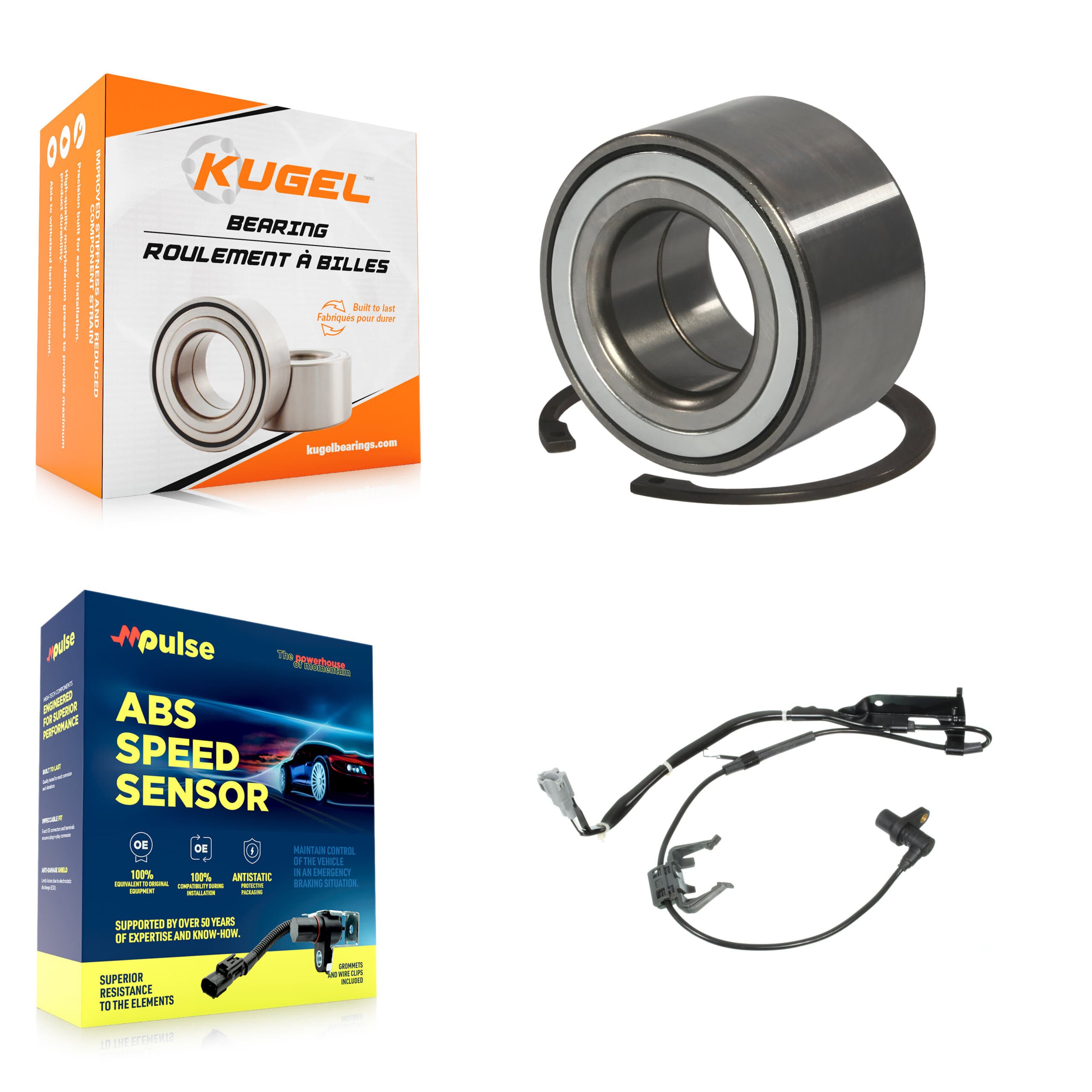 Kugel - K7S-102185 - Front Wheel Bearing Kits image 1