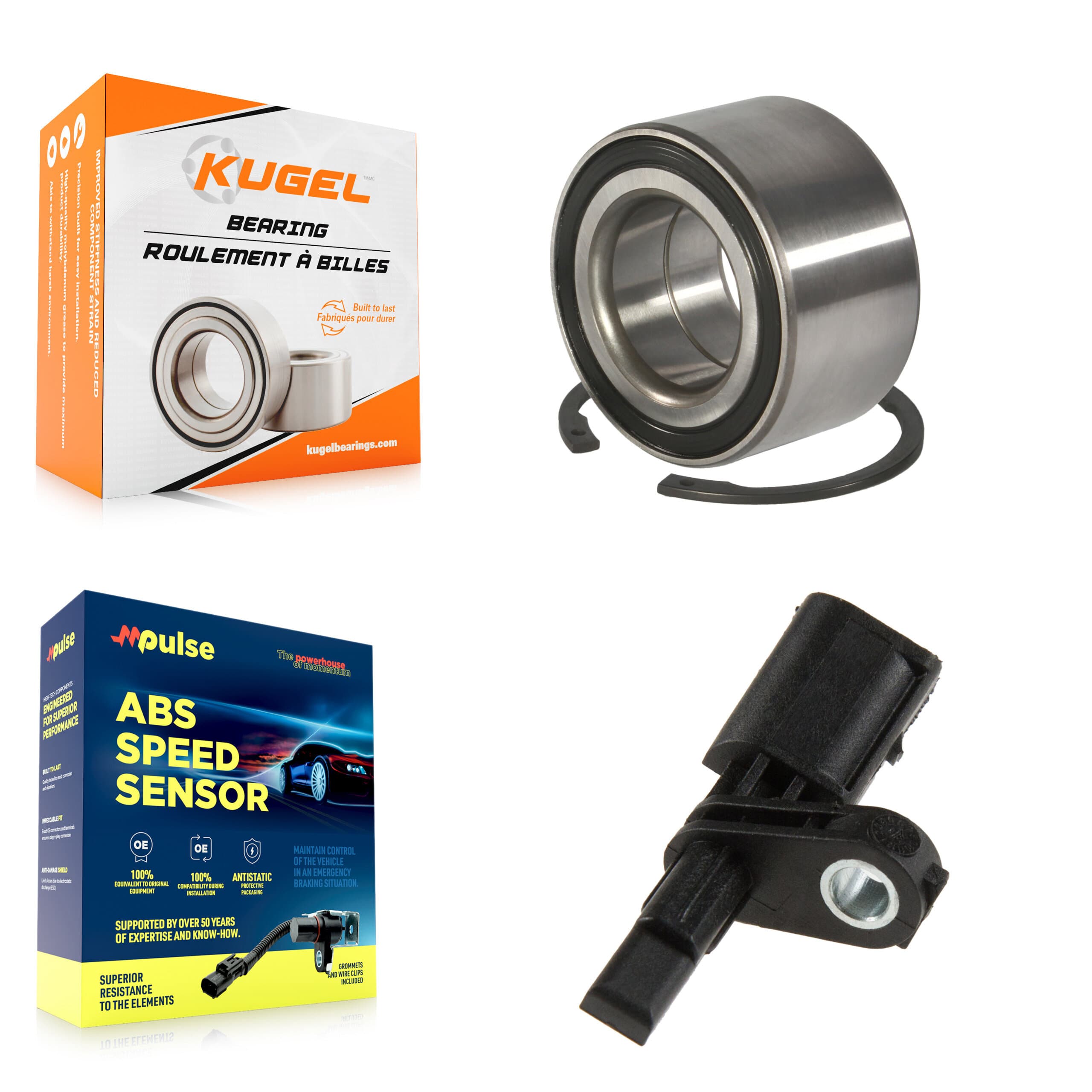 Kugel - K7S-102195 - Front Wheel Bearing Kits image 1