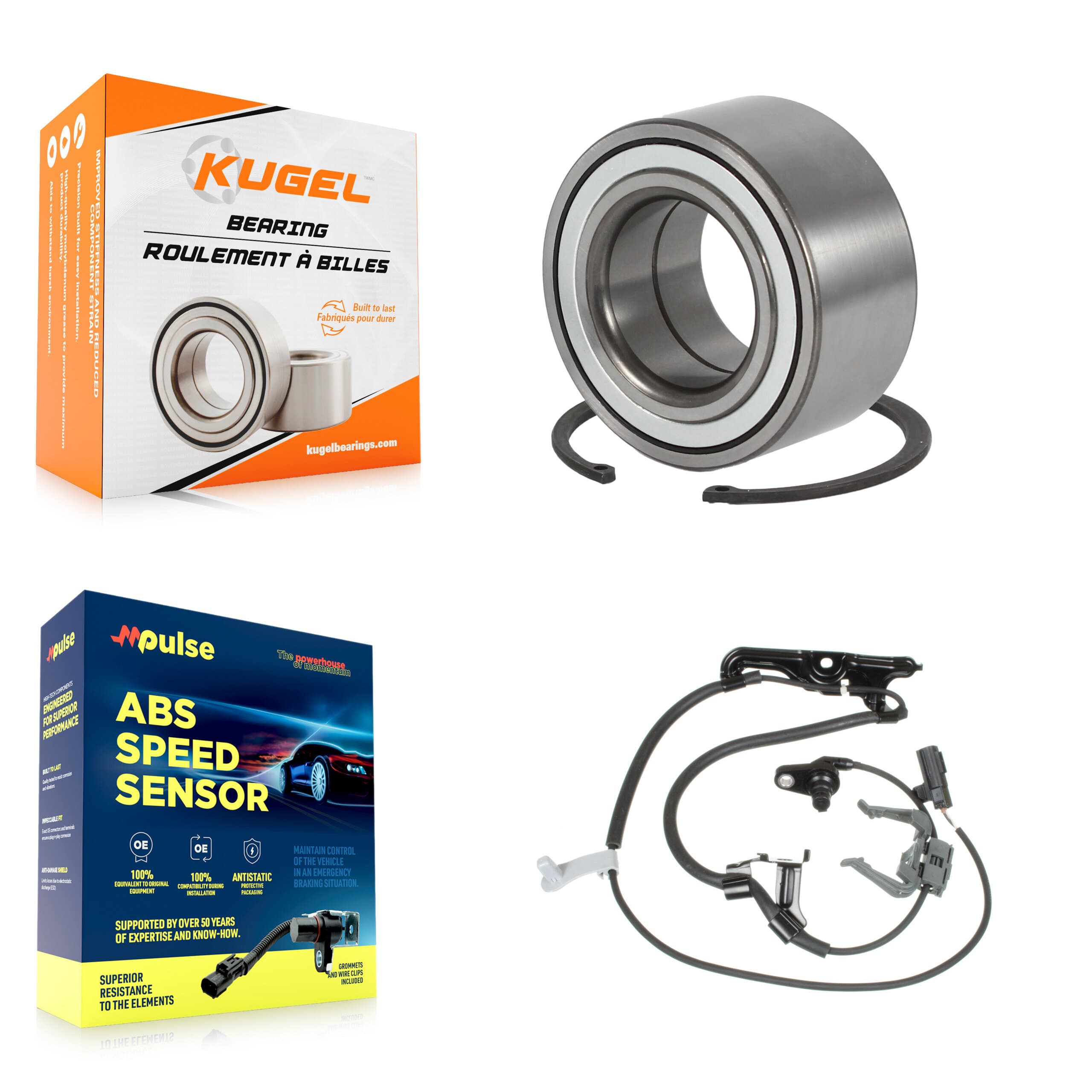 Kugel - K7S-102198 - Front Wheel Bearing Kits image 1