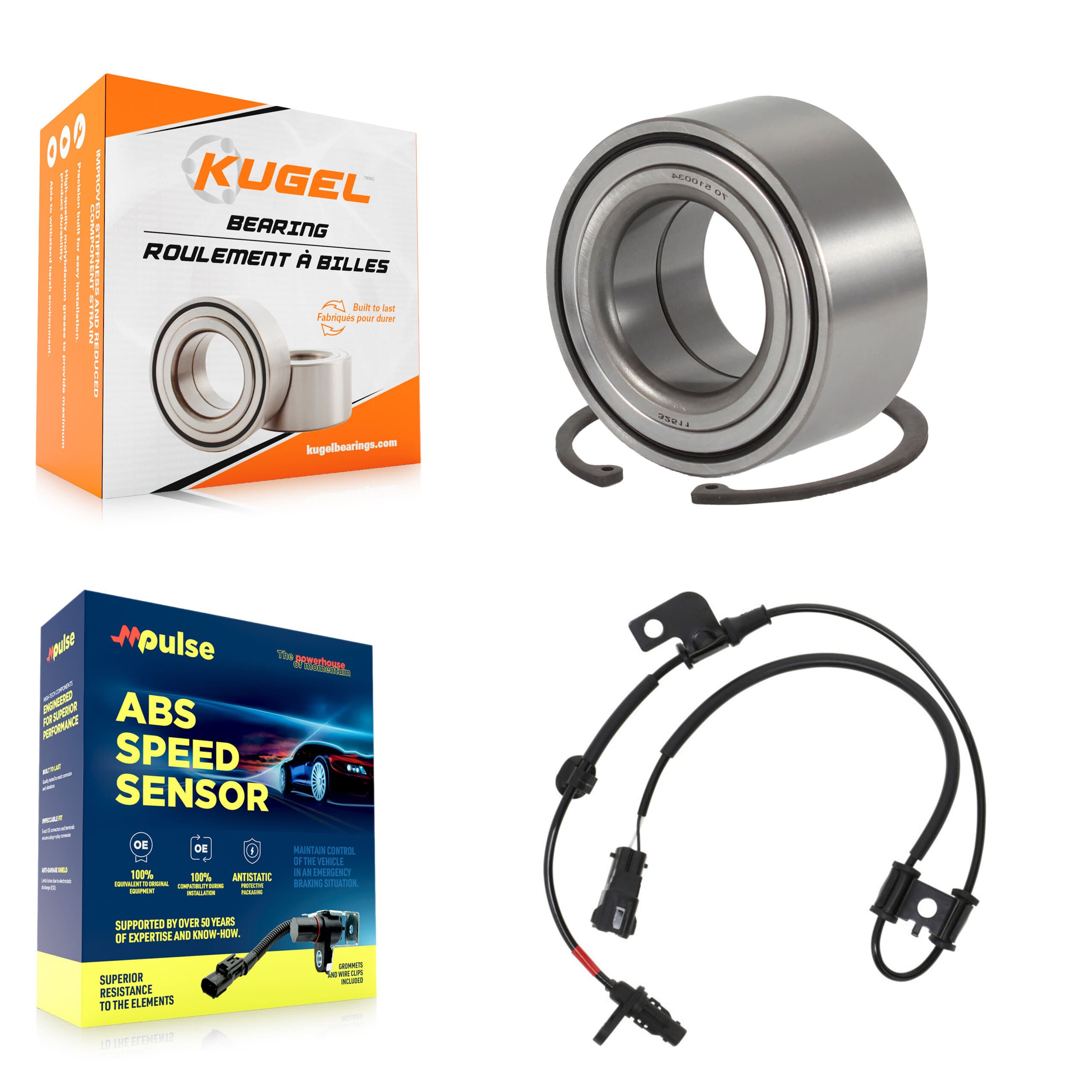 Kugel - K7S-102201 - Front Wheel Bearing Kits image 1