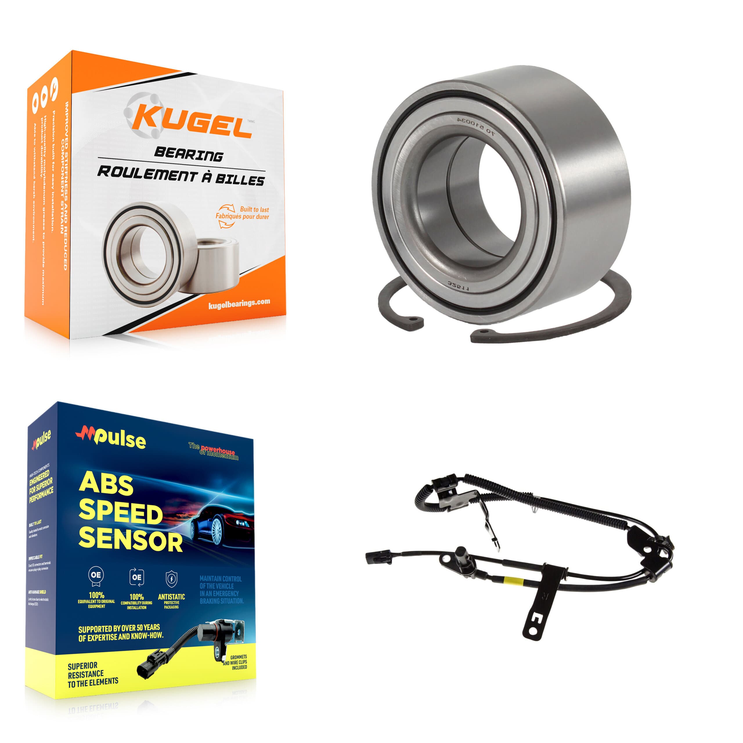 Kugel - K7S-102207 - Front Wheel Bearing Kits image 1