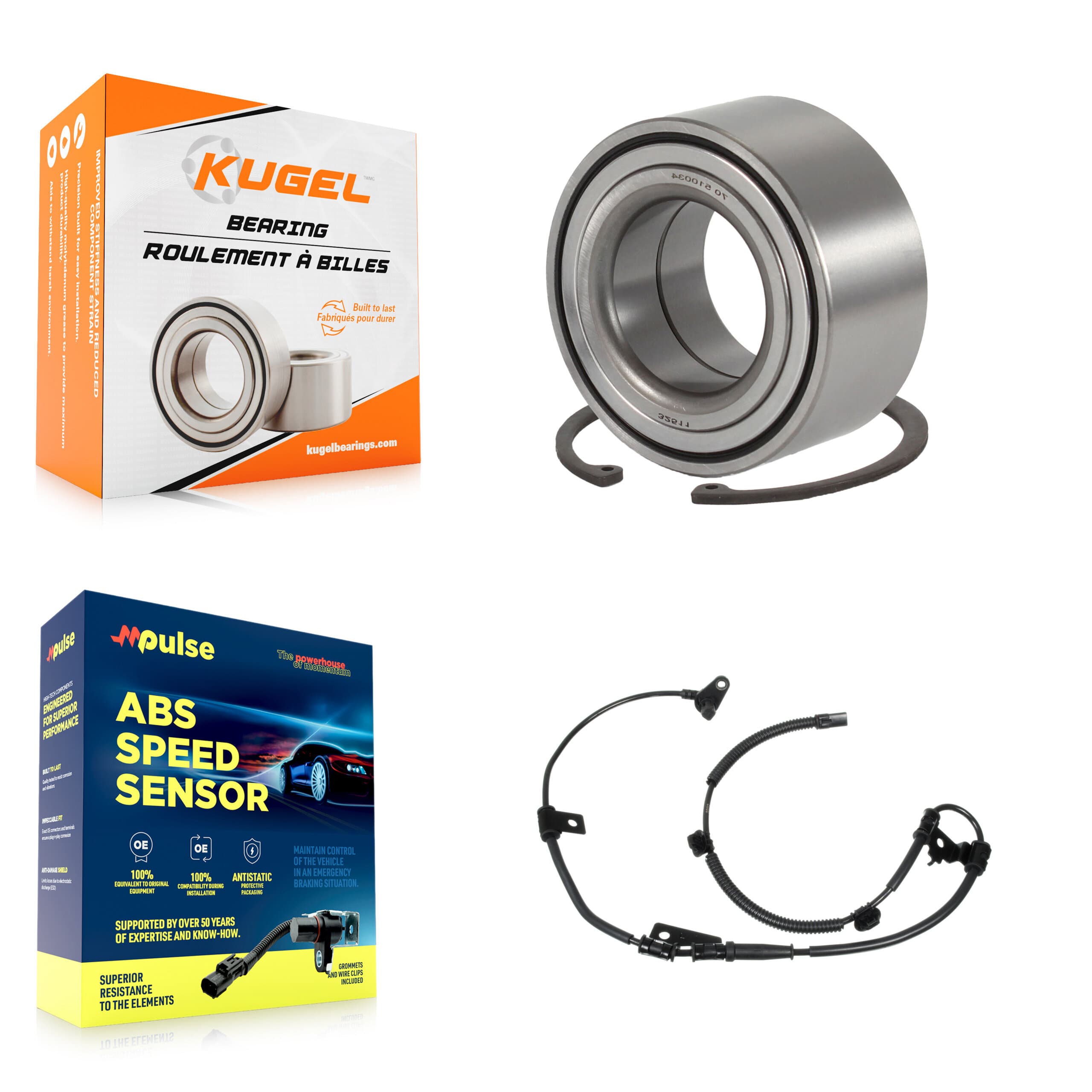 Kugel - K7S-102211 - Front Wheel Bearing Kits image 1