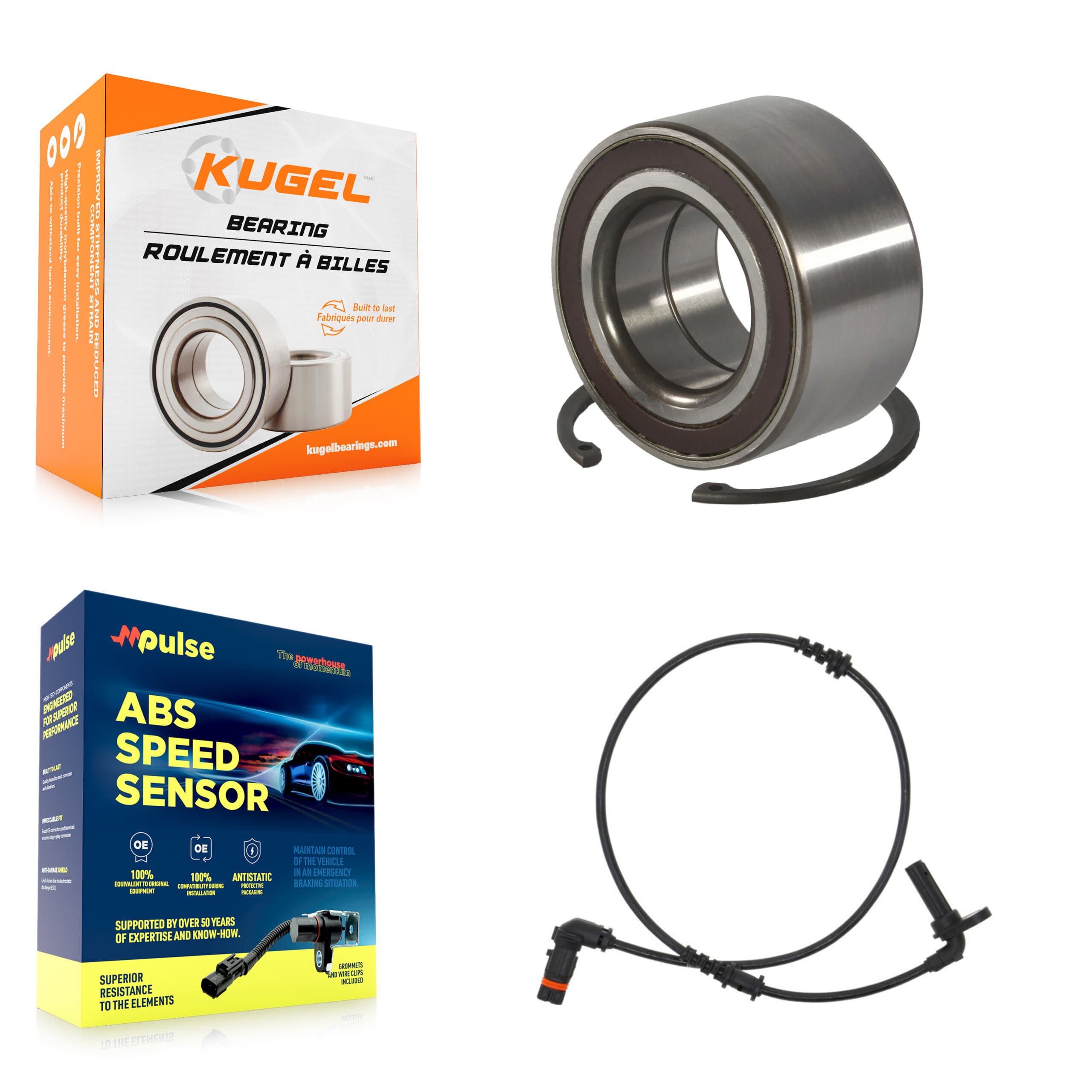Kugel - K7S-102217 - Front Wheel Bearing Kits image 1