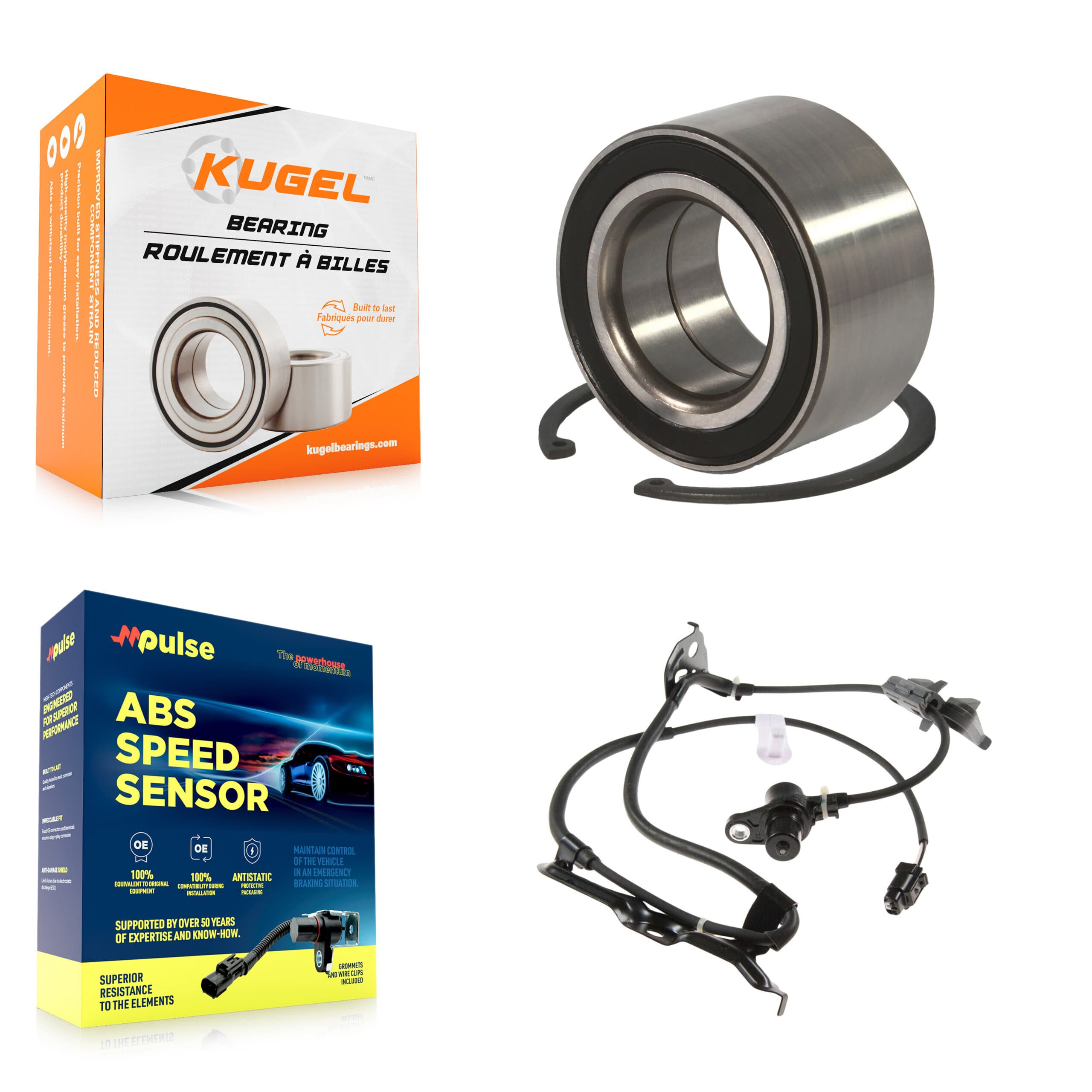 Kugel - K7S-102661 - Front Wheel Bearing Kits image 1