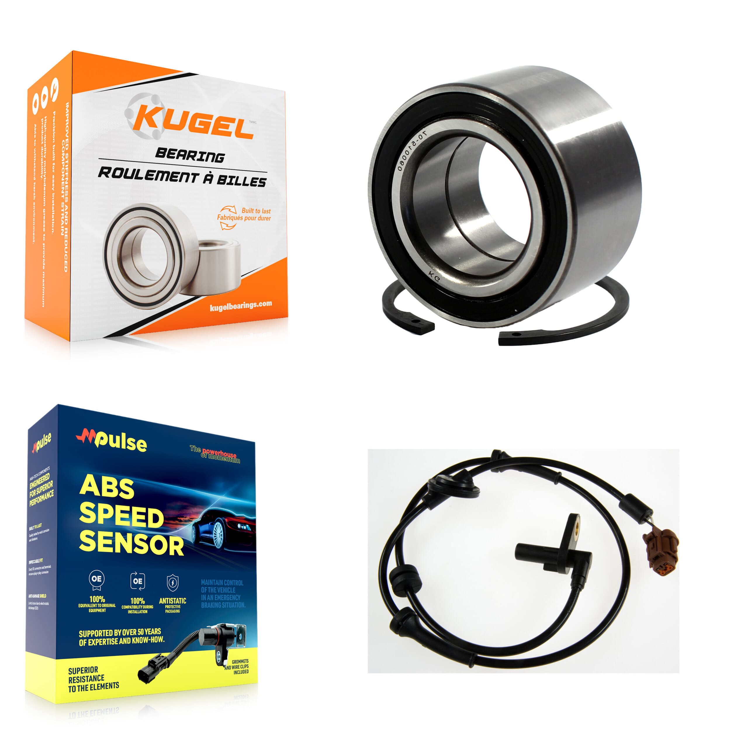 Kugel - K7S-102681 - Front Wheel Bearing Kits image 1
