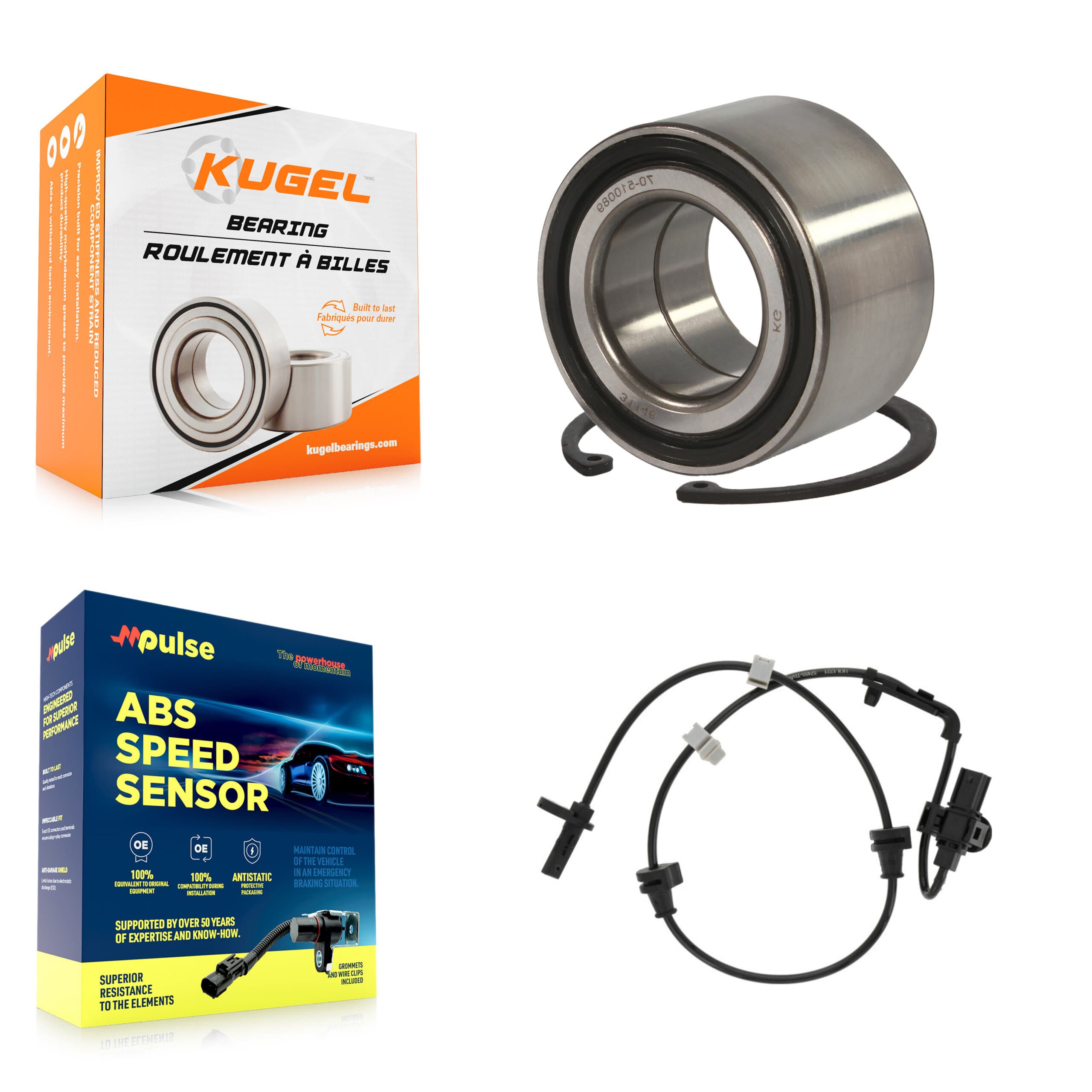 Kugel - K7S-102699 - Front Wheel Bearing Kits image 1