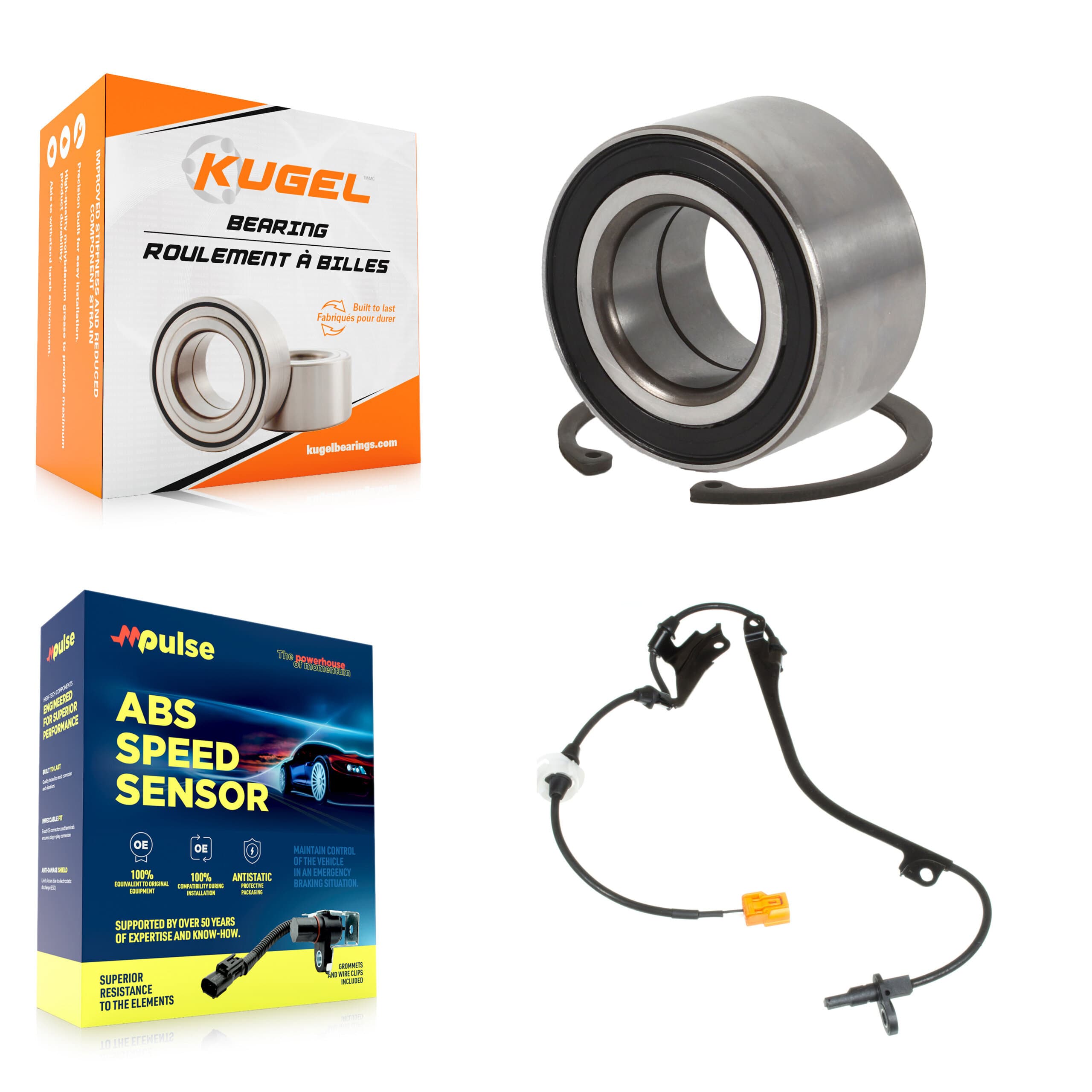 Kugel - K7S-102702 - Front Wheel Bearing Kits image 1