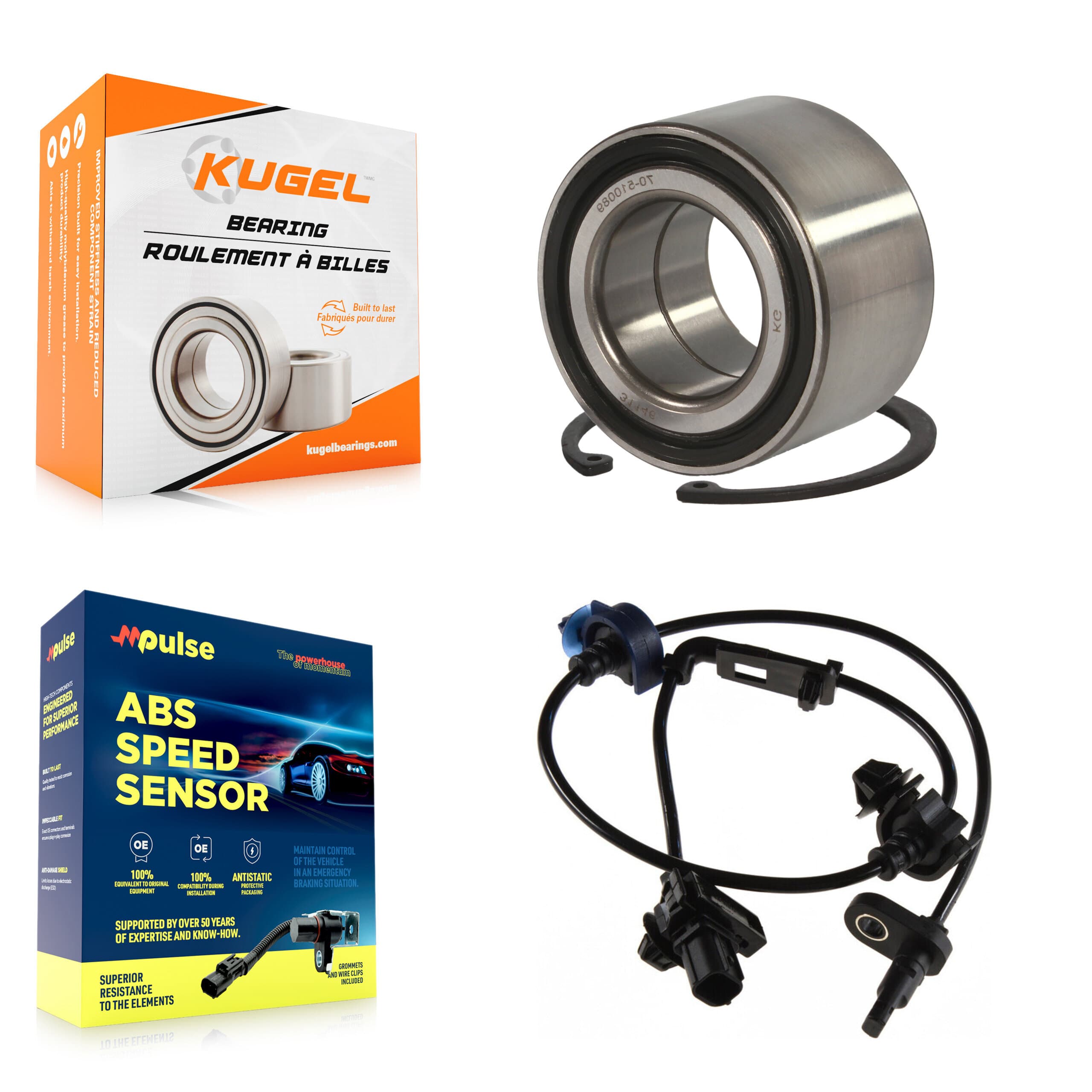 Kugel - K7S-102705 - Front Wheel Bearing Kits image 1