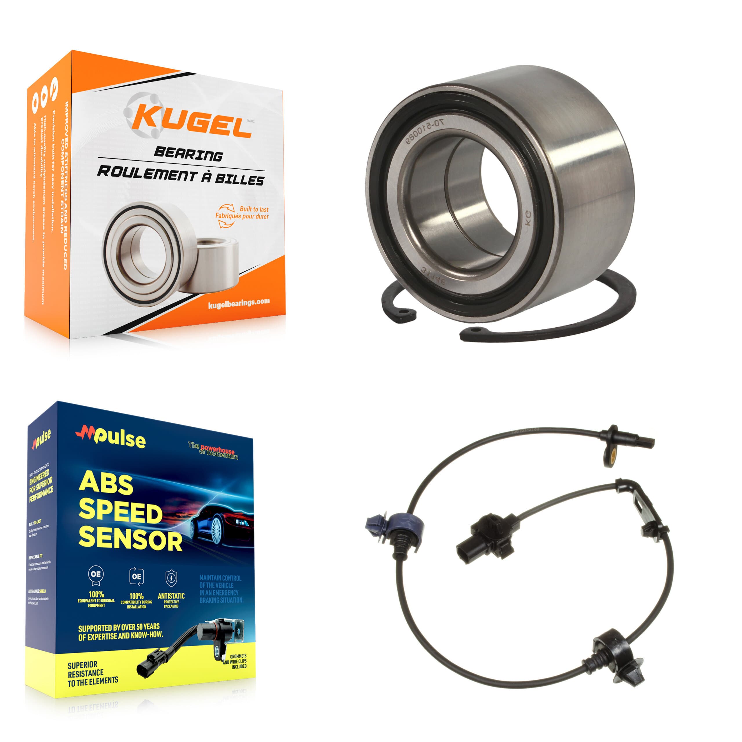 Kugel - K7S-102706 - Front Wheel Bearing Kits image 1