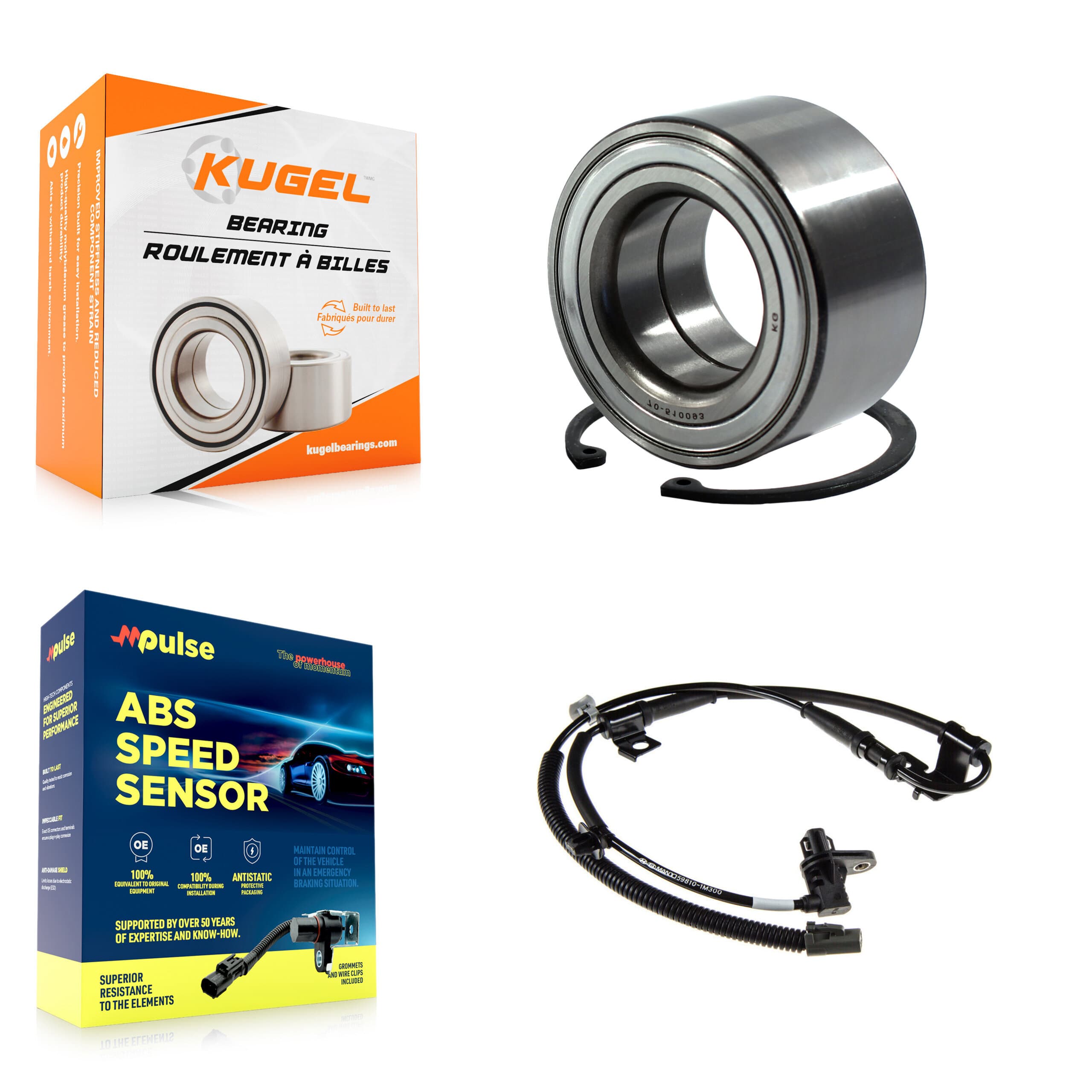 Kugel - K7S-102726 - Front Wheel Bearing Kits image 1