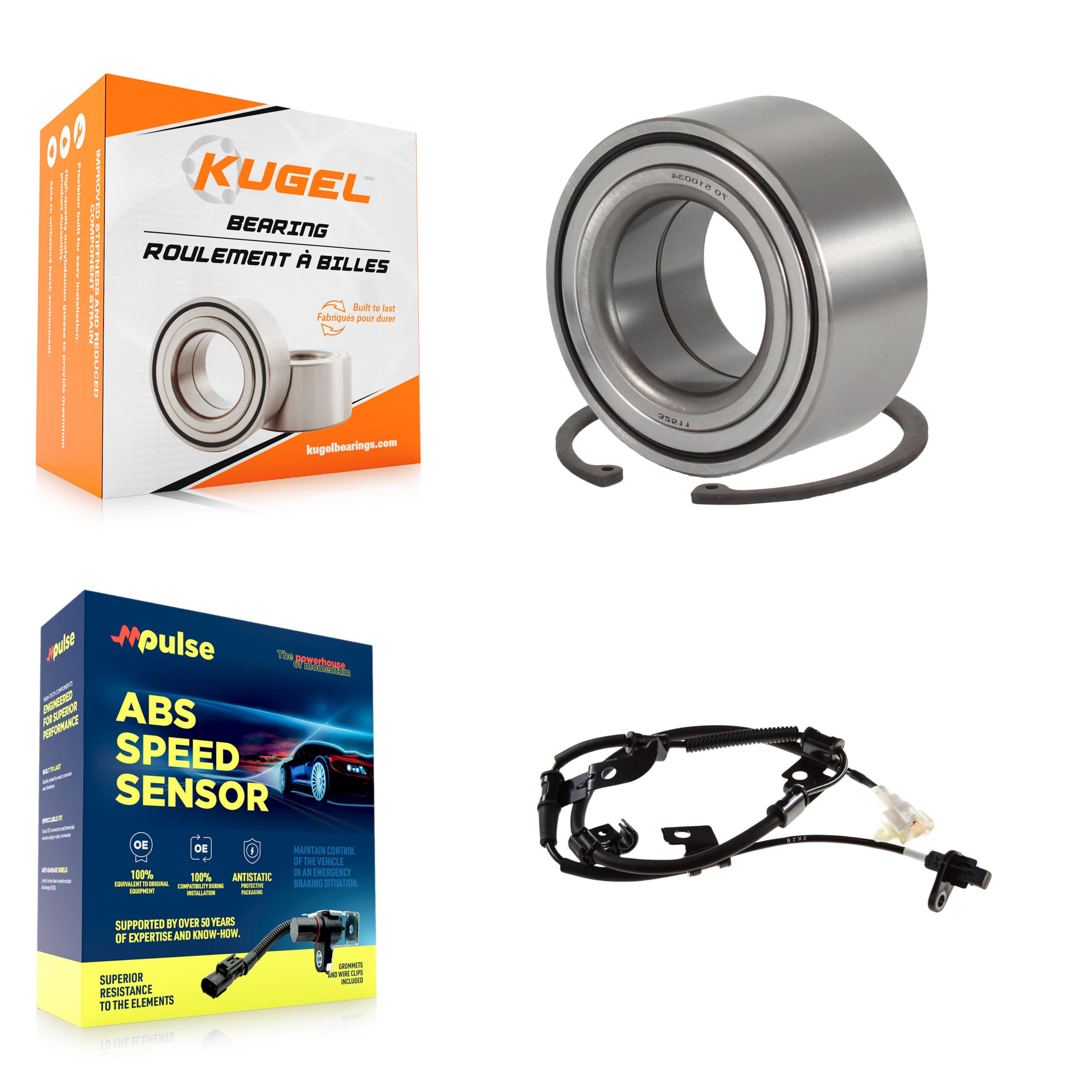 Kugel - K7S-102763 - Front Wheel Bearing Kits image 1