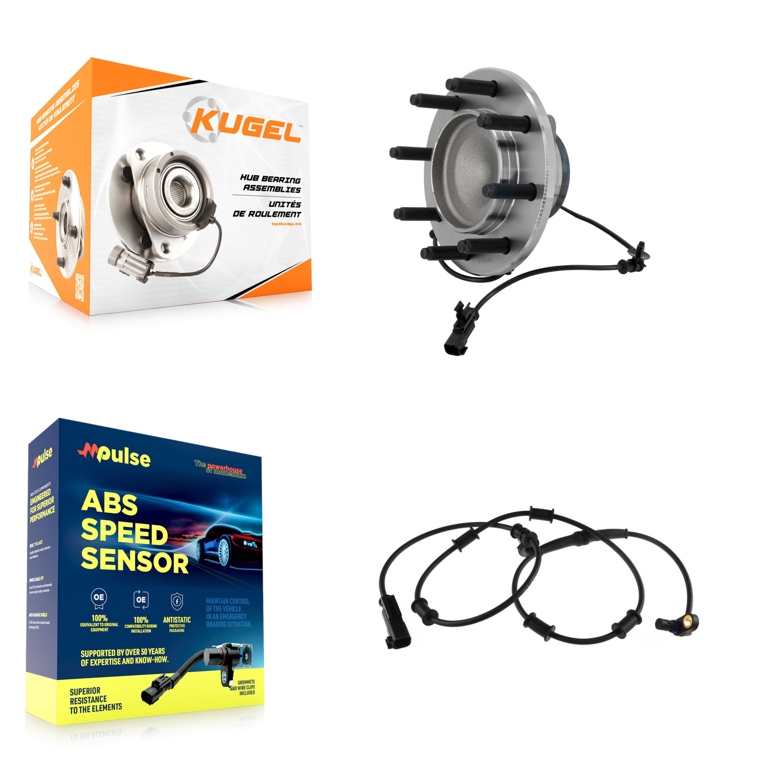Kugel - K7S-103169 - Front Wheel Bearing and Hub Assembly Kits image 1