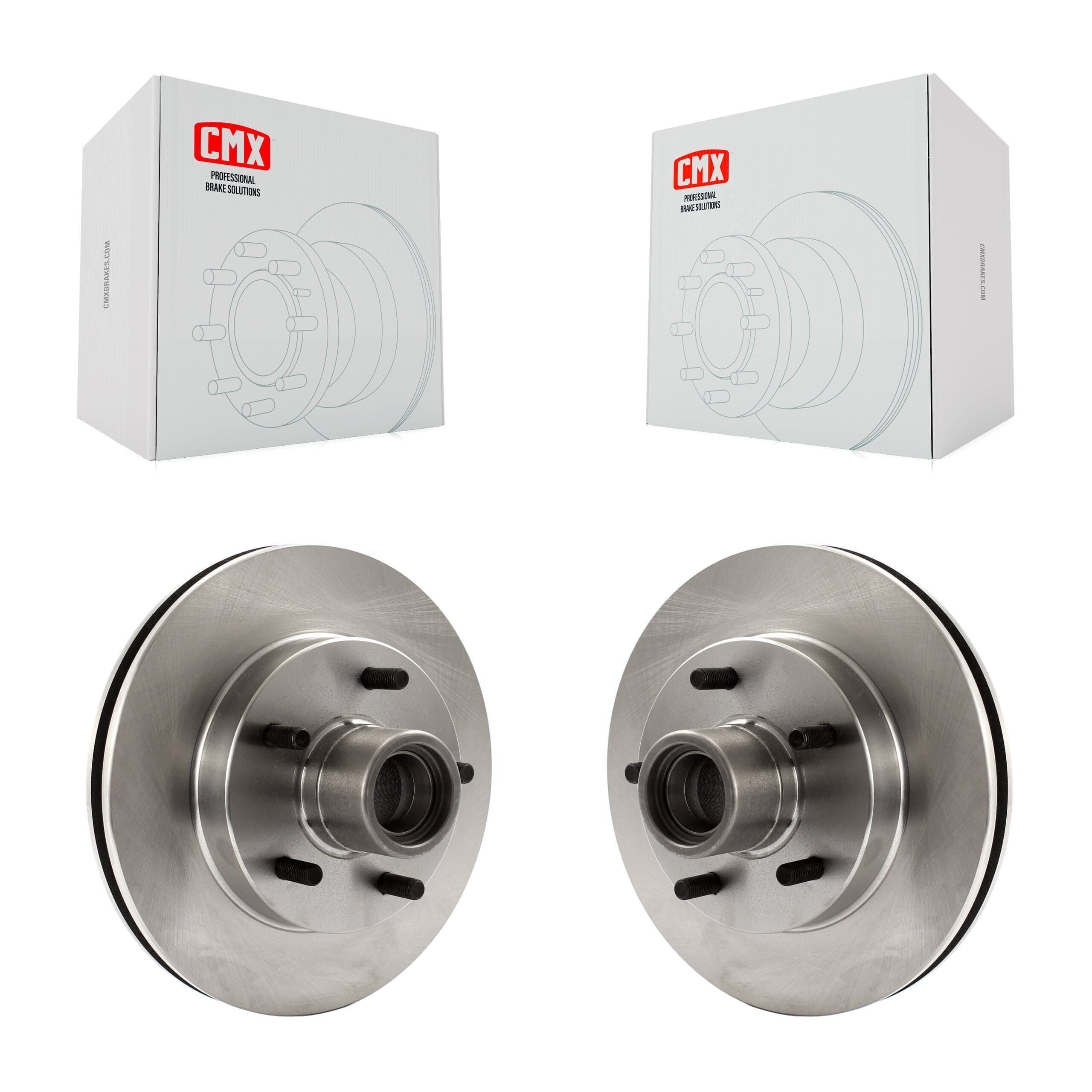 CMX - K8-100010 - Front Disc Brake Rotor and Hub Assembly Kits image 1