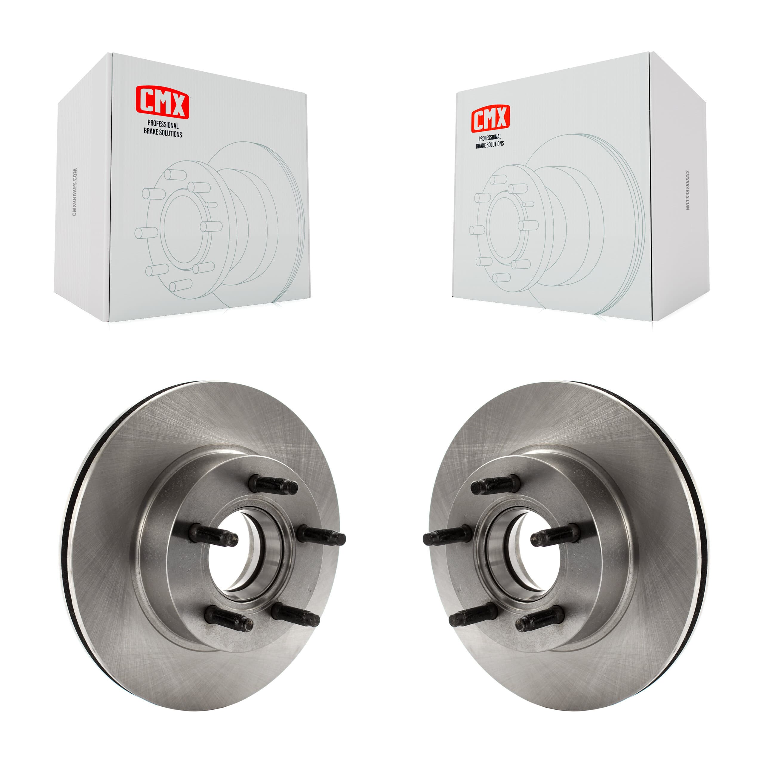 CMX - K8-100017 - Front Disc Brake Rotor and Hub Assembly Kits image 1