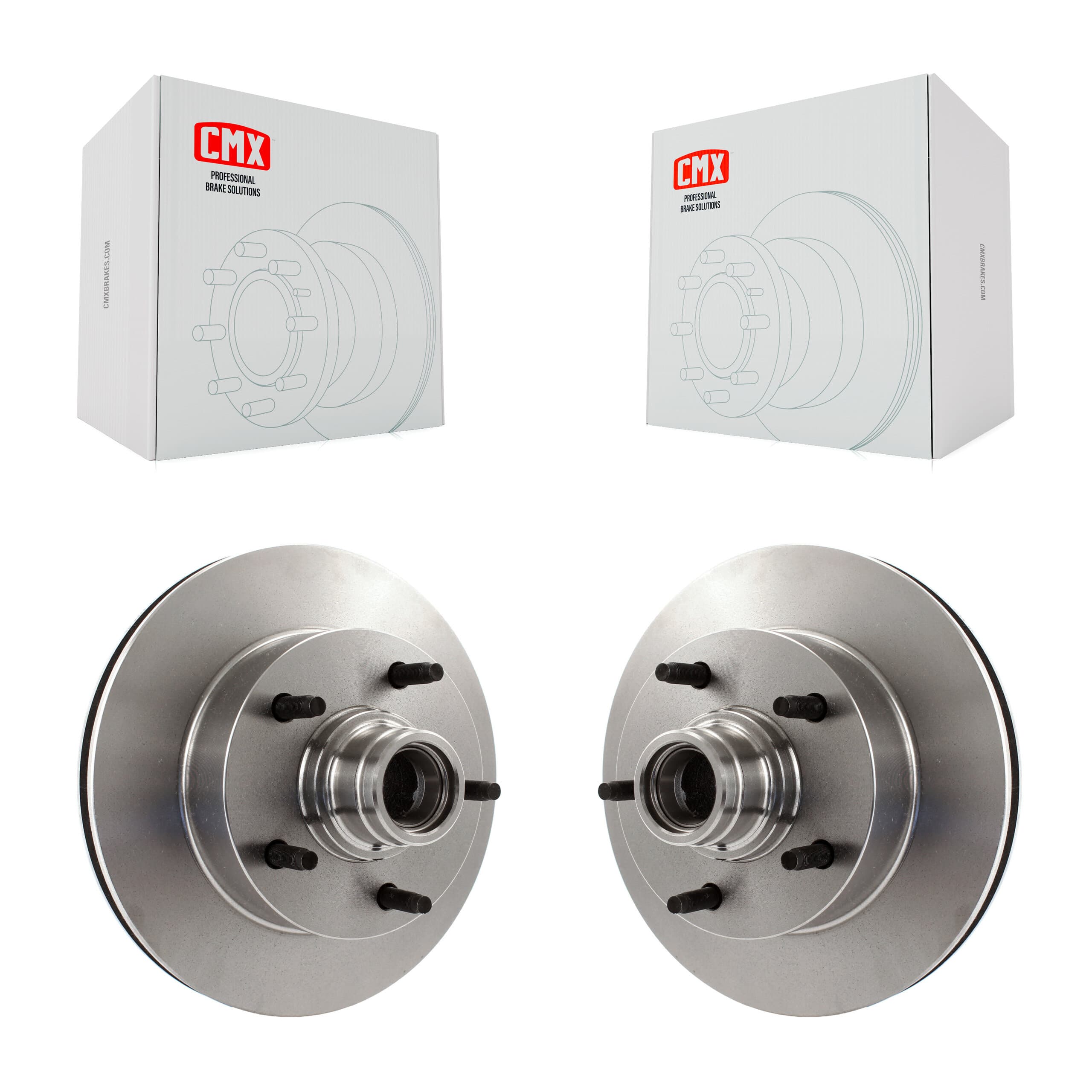 CMX - K8-100018 - Front Disc Brake Rotor and Hub Assembly Kits image 1
