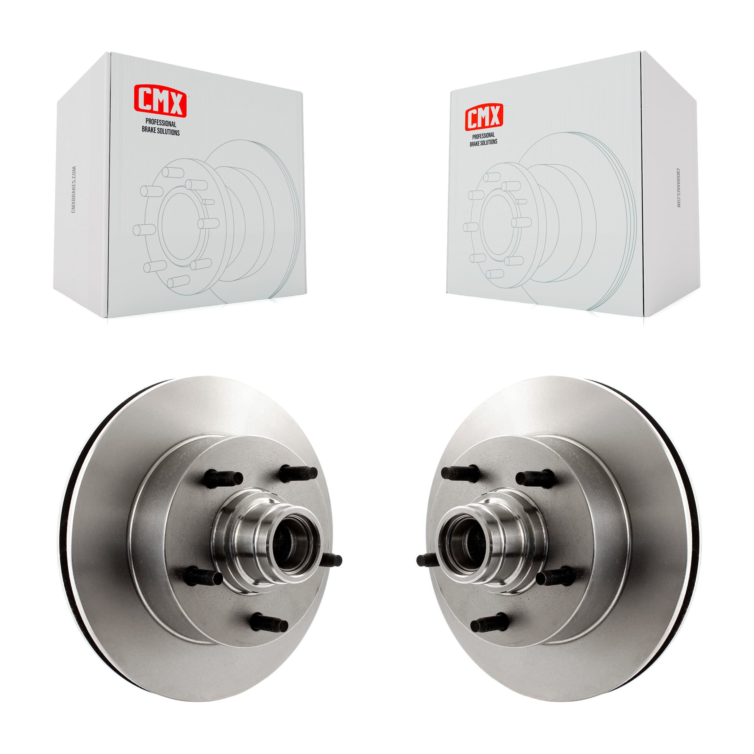 CMX - K8-100019 - Front Disc Brake Rotor and Hub Assembly Kits image 1
