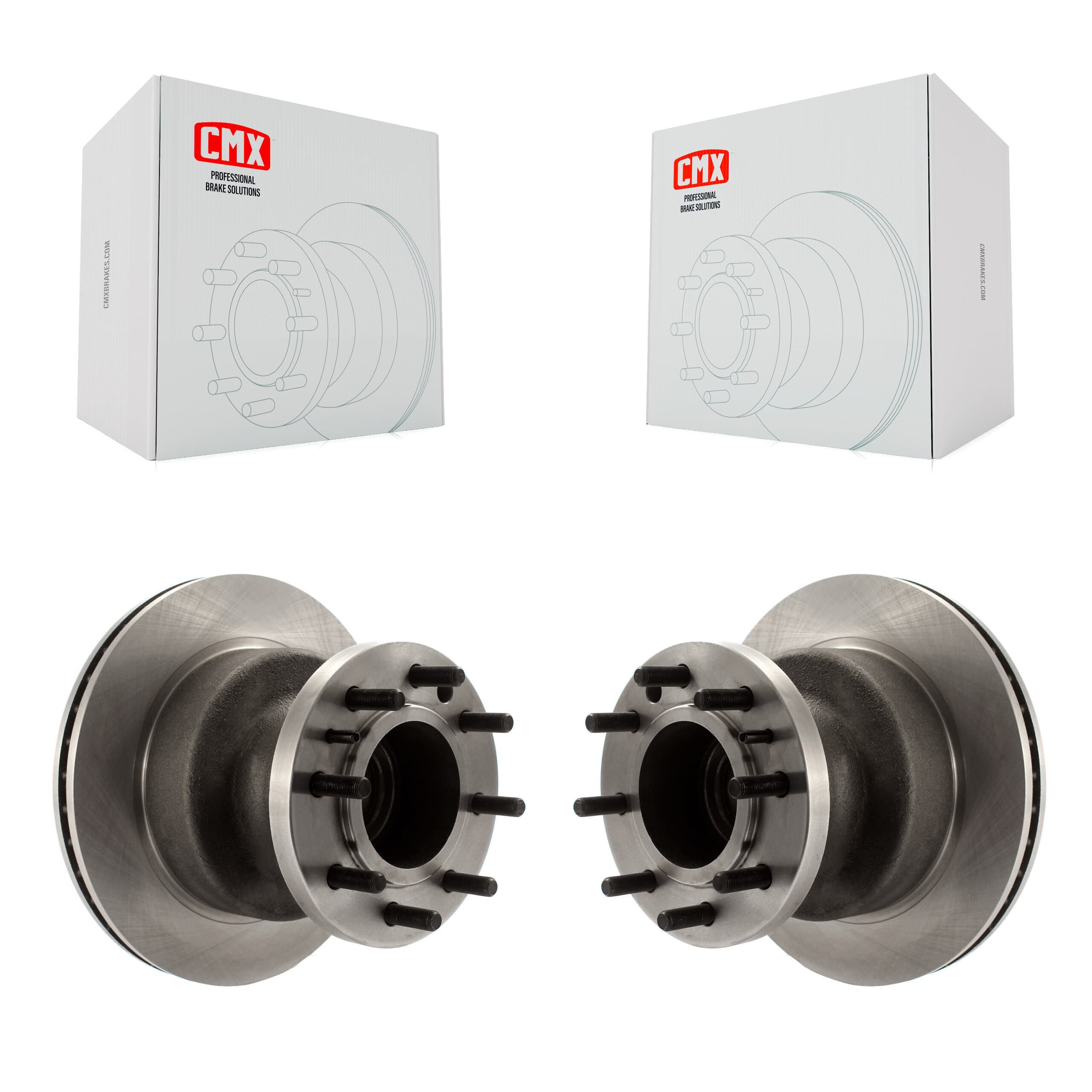 CMX - K8-100022 - Front Disc Brake Rotor and Hub Assembly Kits image 1