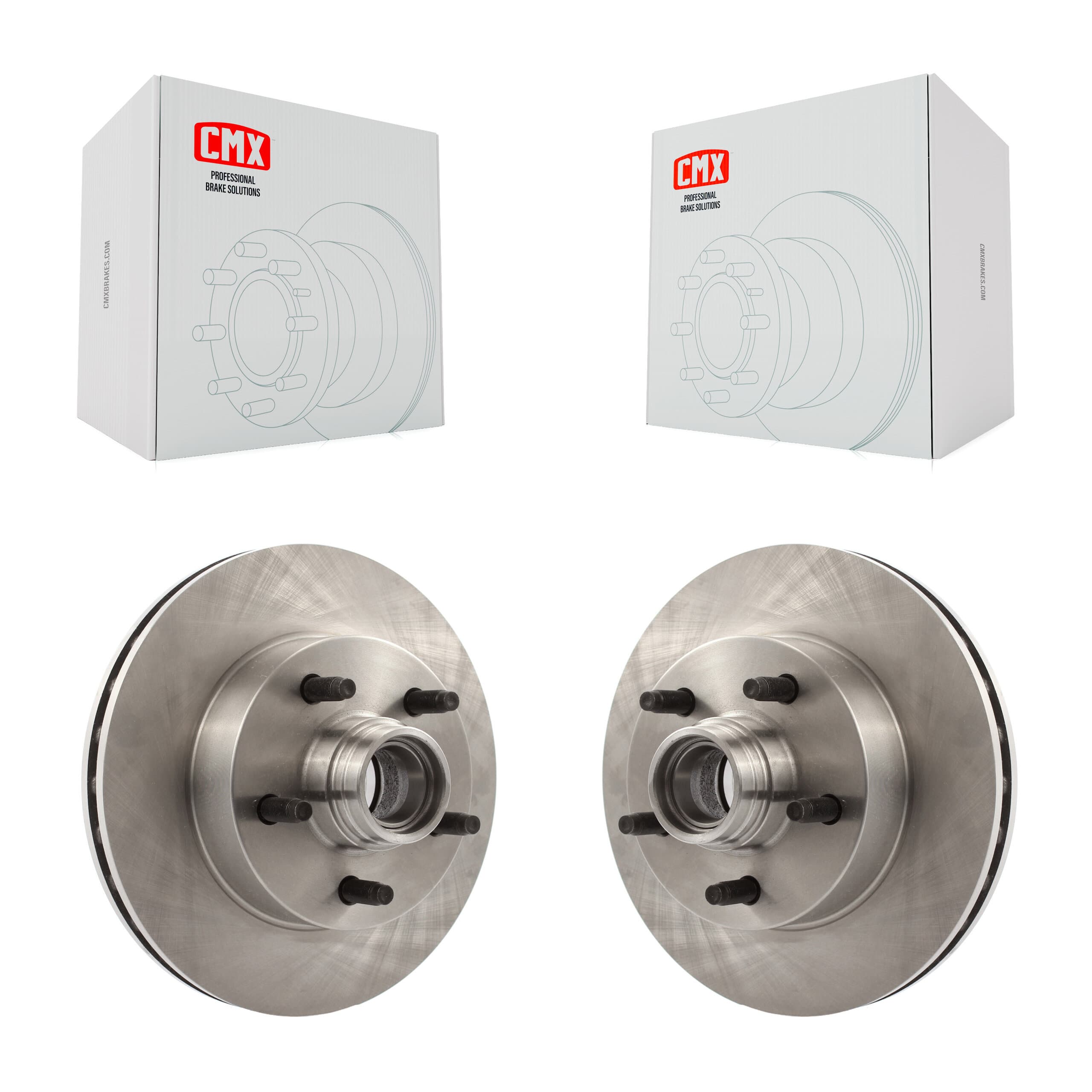 CMX - K8-100028 - Front Disc Brake Rotor and Hub Assembly Kits image 1