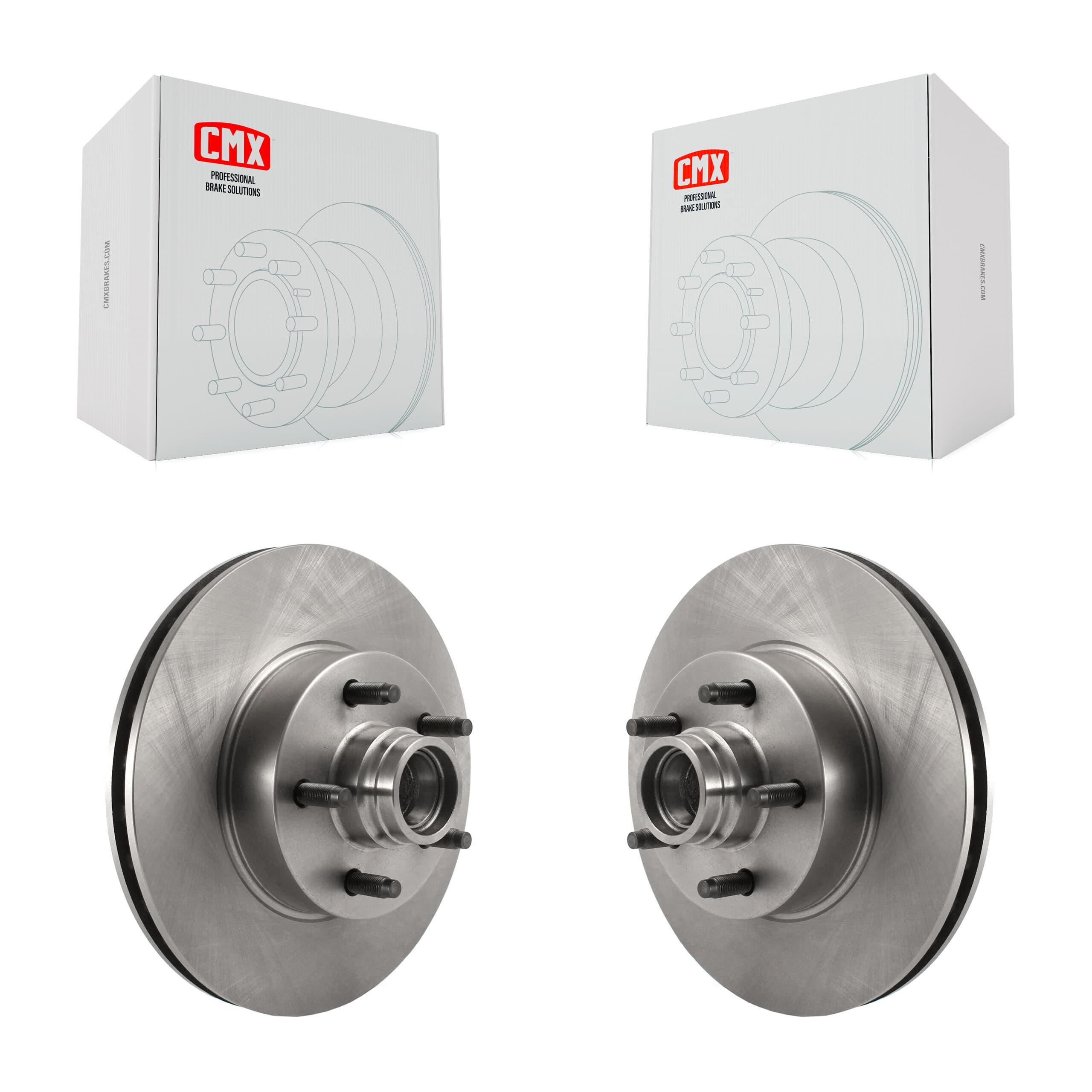 CMX - K8-100045 - Front Disc Brake Rotor and Hub Assembly Kits image 1