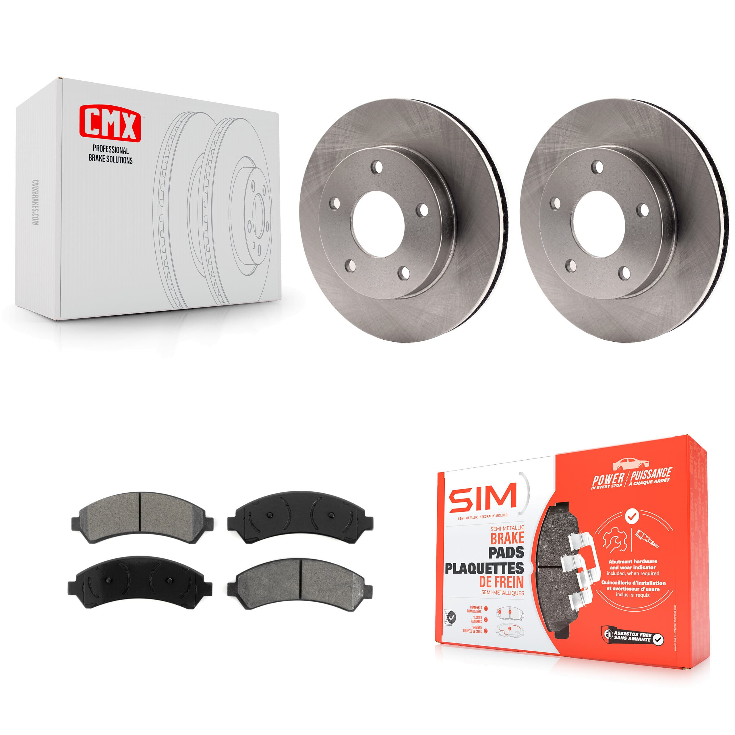 Transit Auto - K8S-100002 - Front Disc Brake Kits image 1