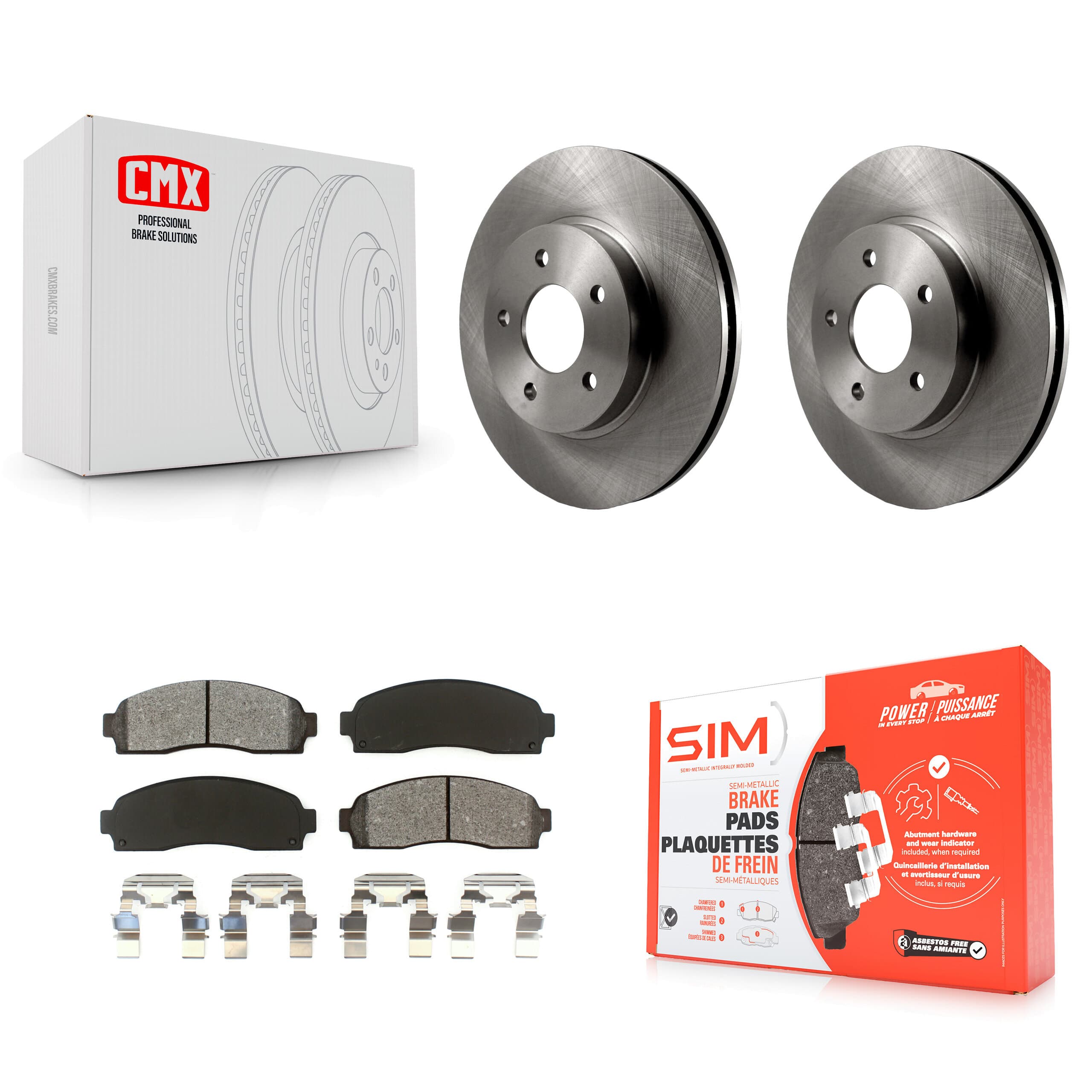Transit Auto - K8S-100032 - Front Disc Brake Kits image 1