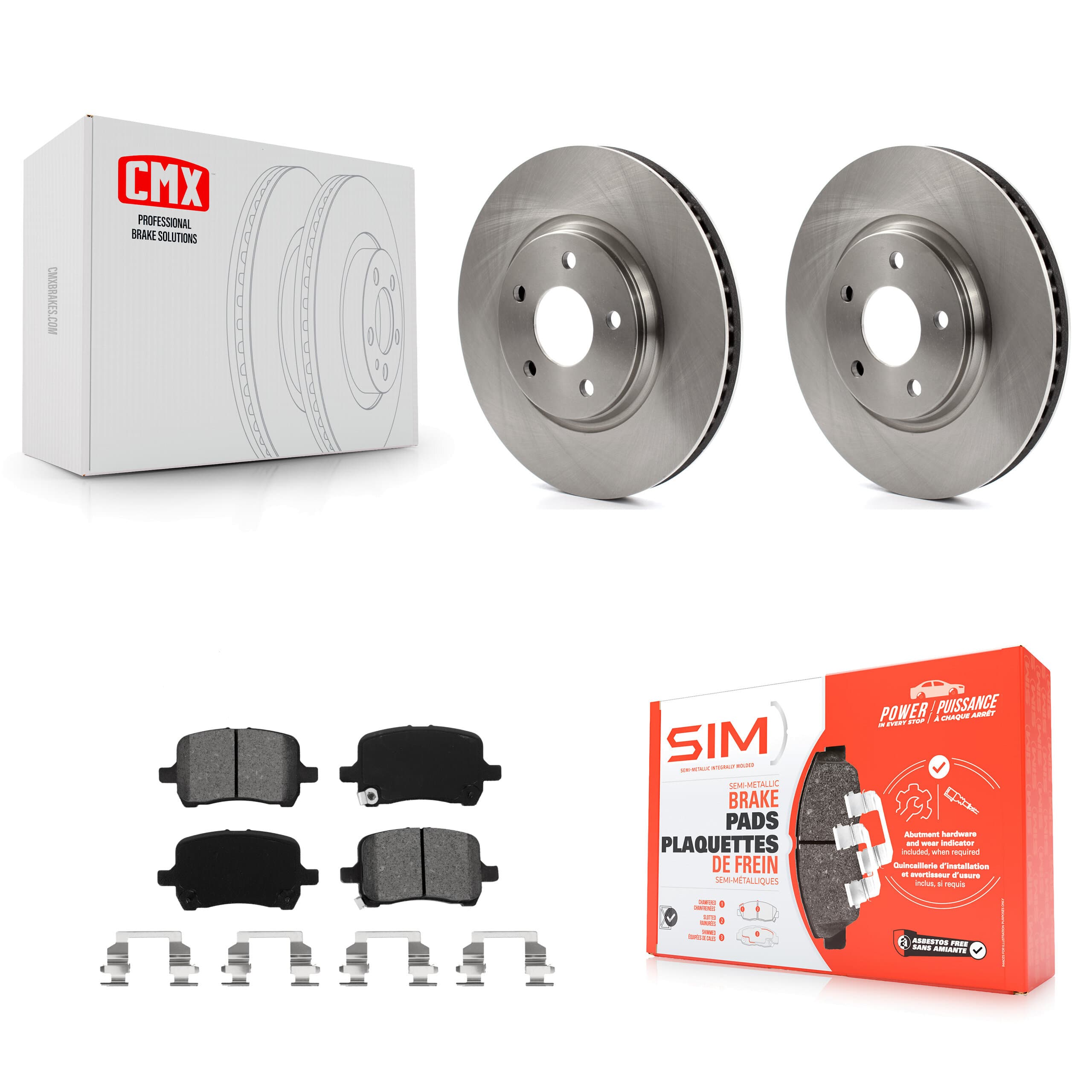 Transit Auto - K8S-100038 - Front Disc Brake Kits image 1