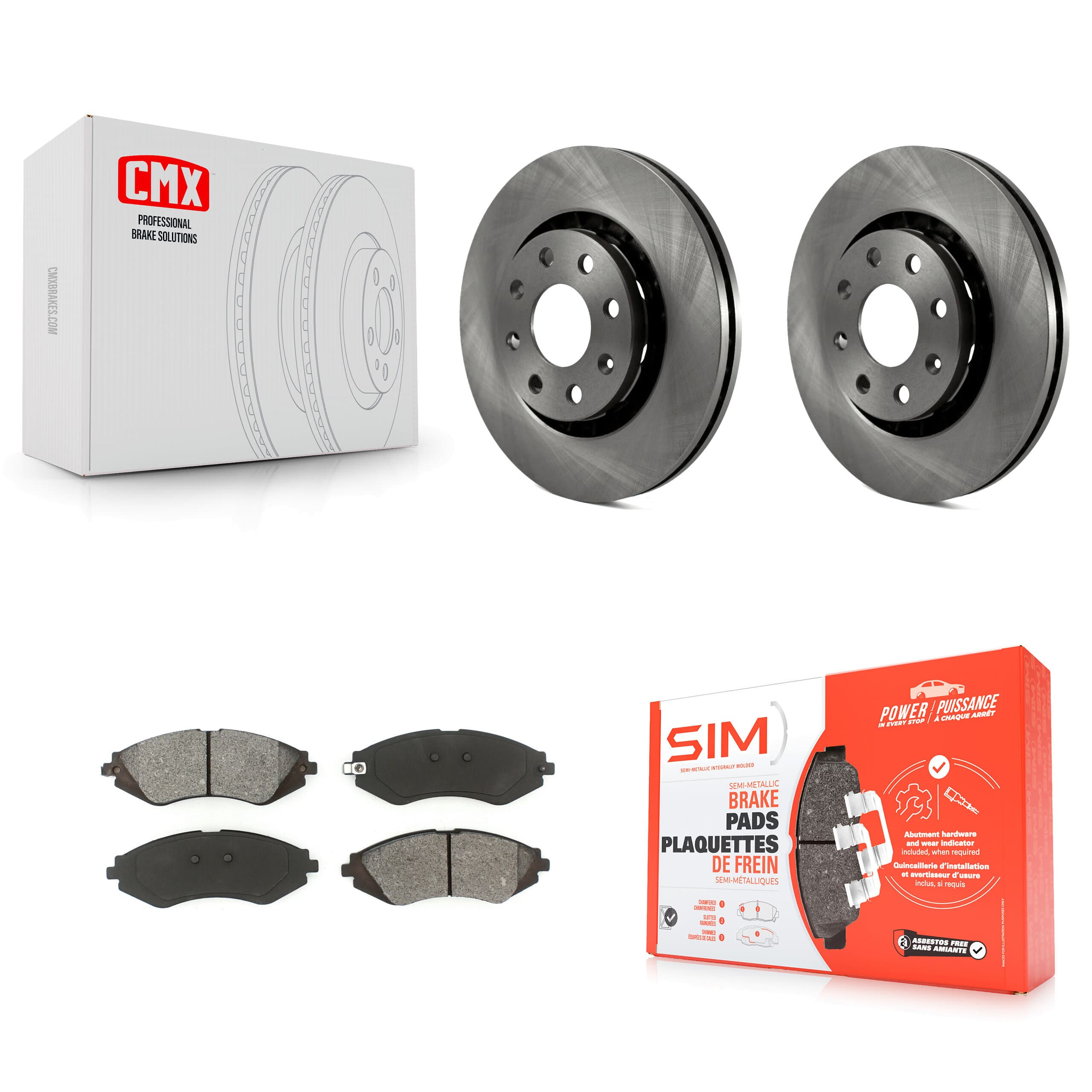 Transit Auto - K8S-100043 - Front Disc Brake Kits image 1