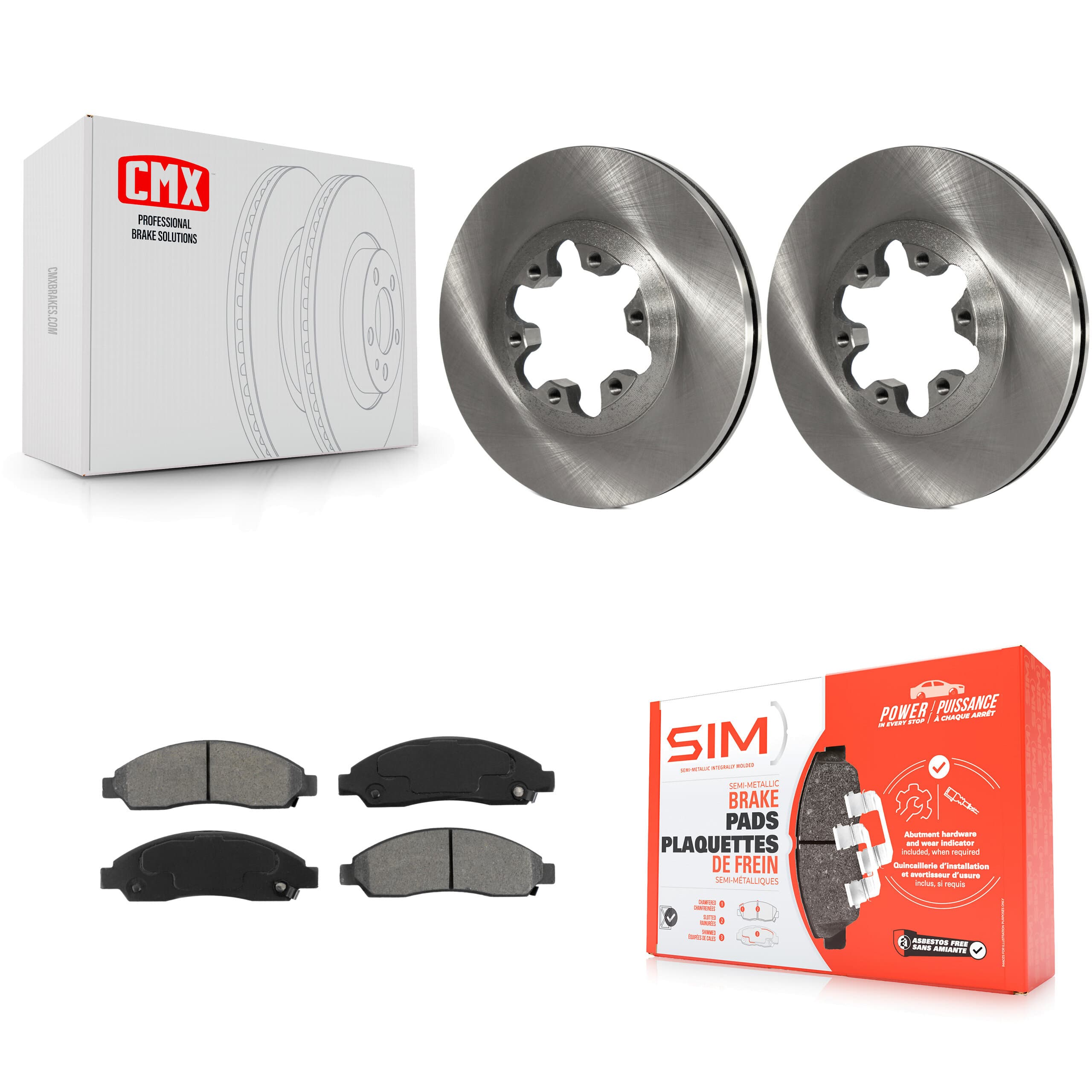 Transit Auto - K8S-100044 - Front Disc Brake Kits image 1