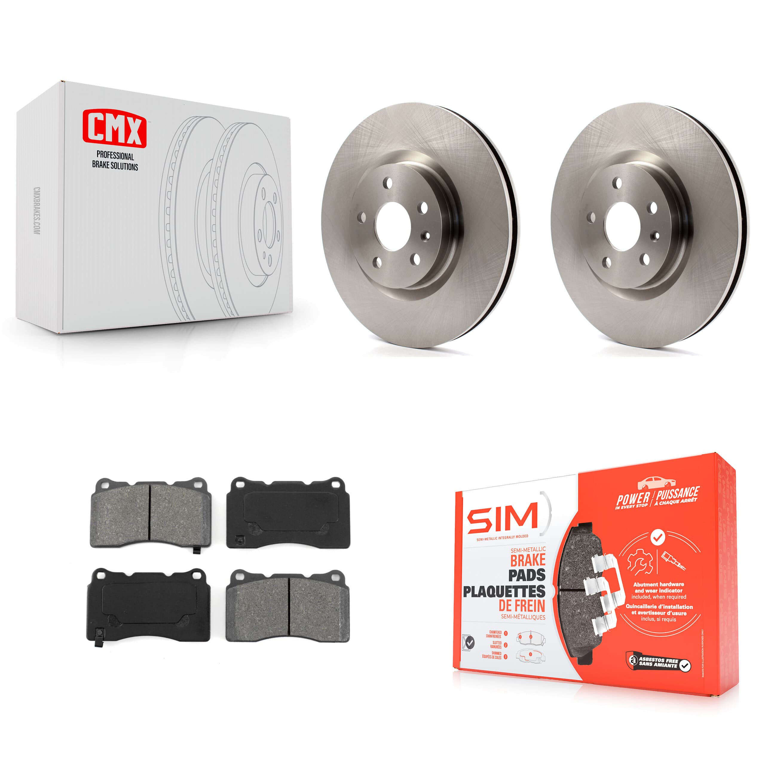 Transit Auto - K8S-100067 - Front Disc Brake Kits image 1