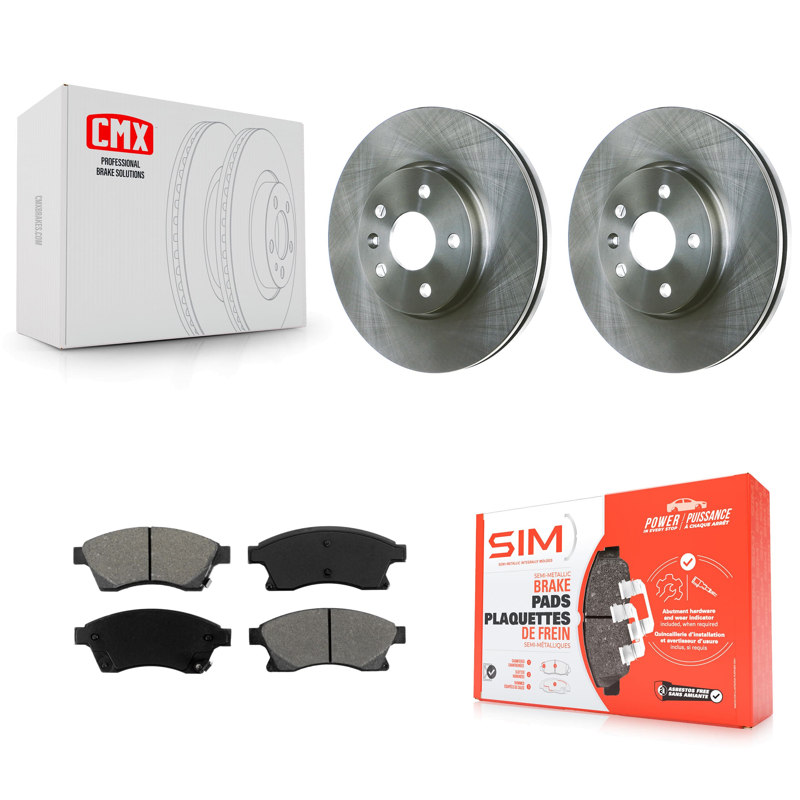 Transit Auto - K8S-100078 - Front Disc Brake Kits image 1