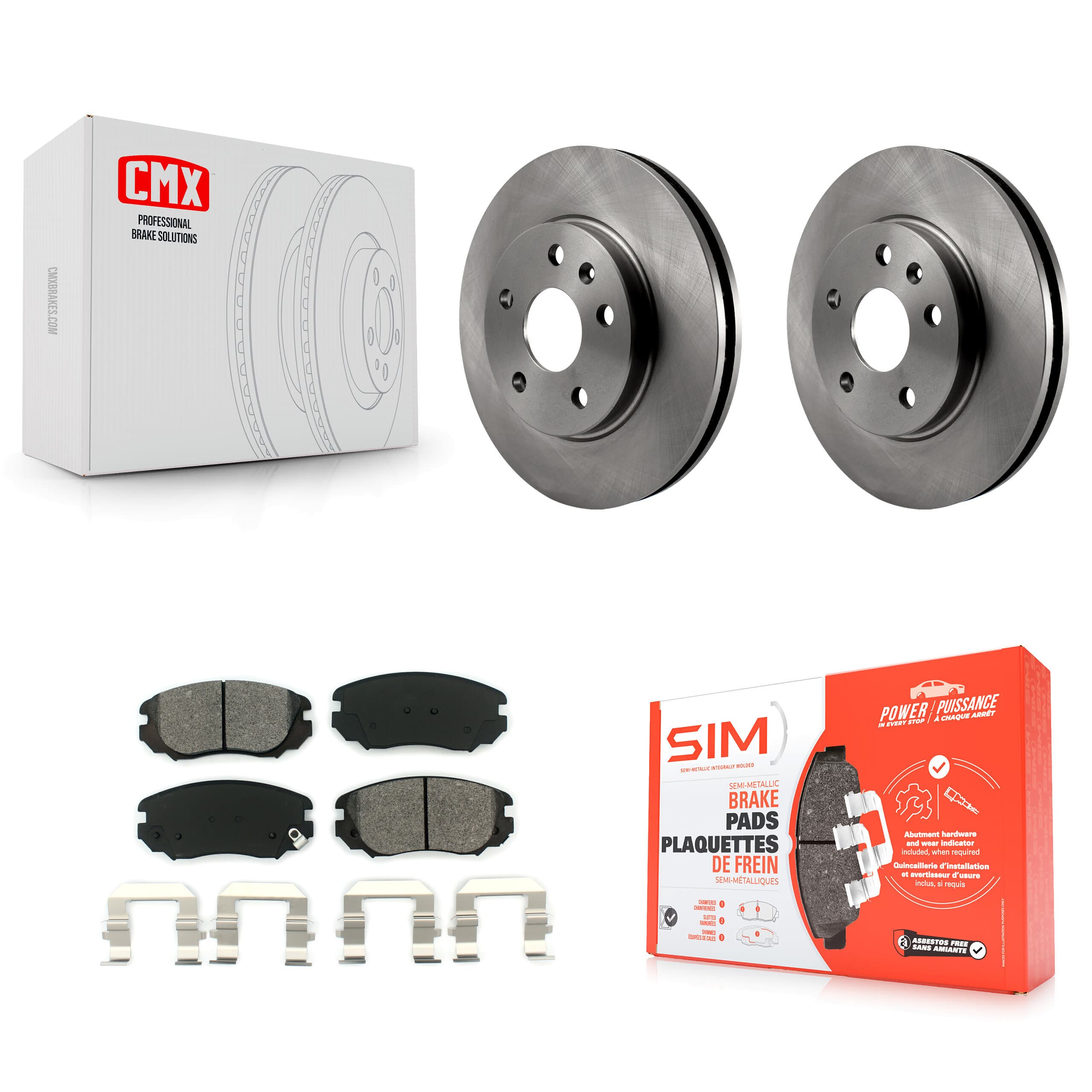 Transit Auto - K8S-100080 - Front Disc Brake Kits image 1