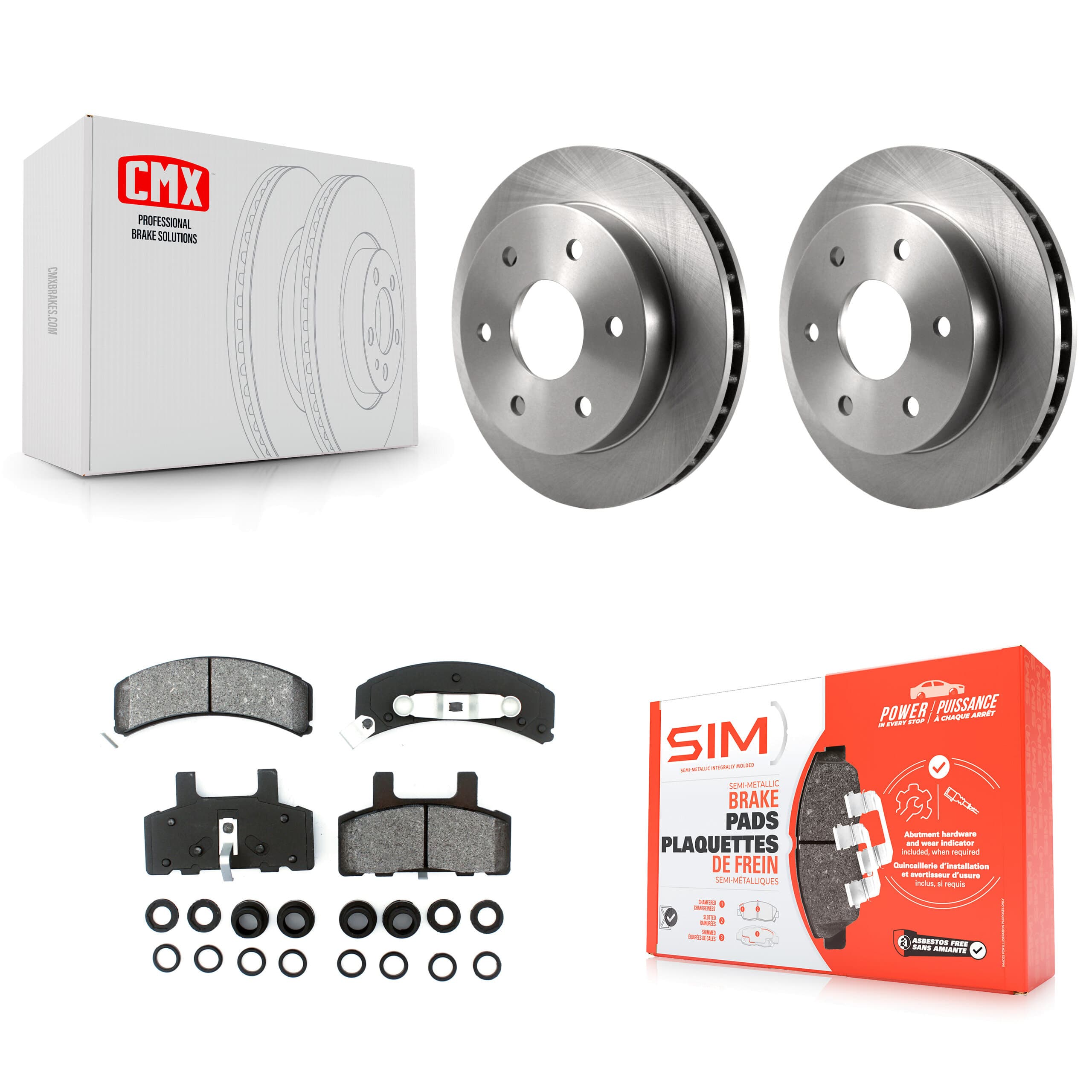 Transit Auto - K8S-100088 - Front Disc Brake Kits image 1