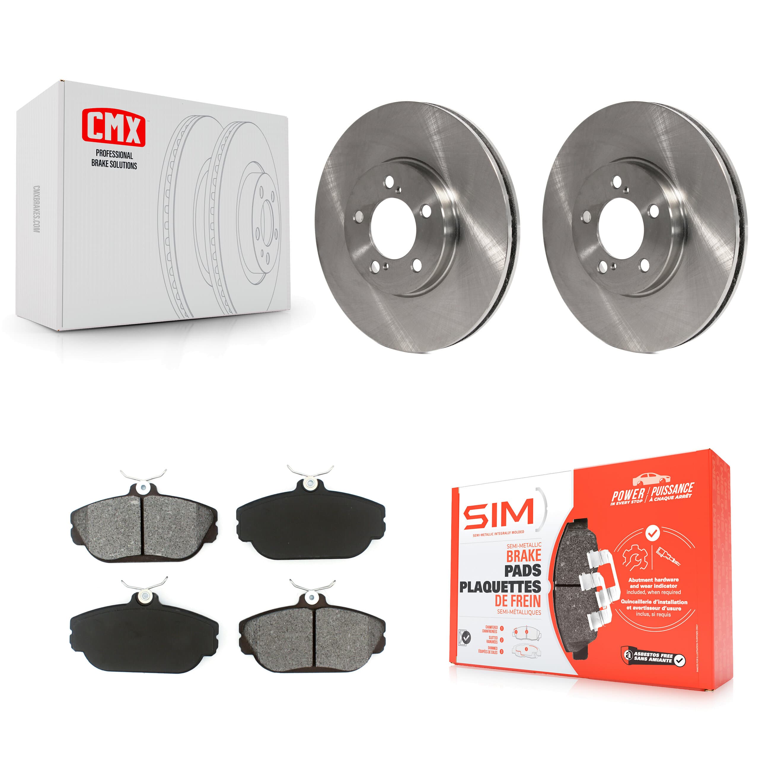 Transit Auto - K8S-100116 - Front Disc Brake Kits image 1