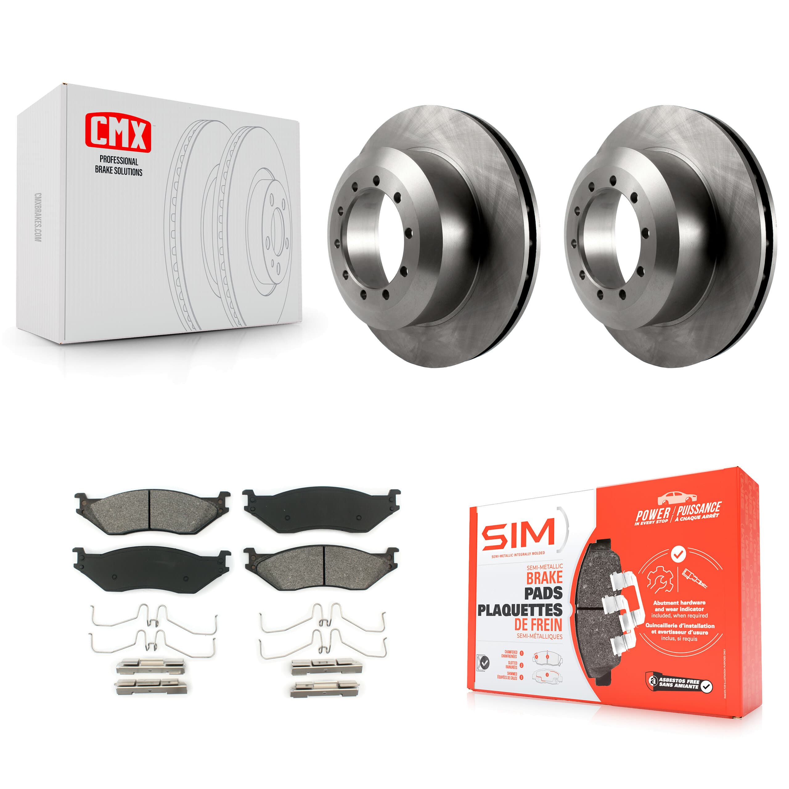 Transit Auto - K8S-100117 - Front Disc Brake Kits image 1