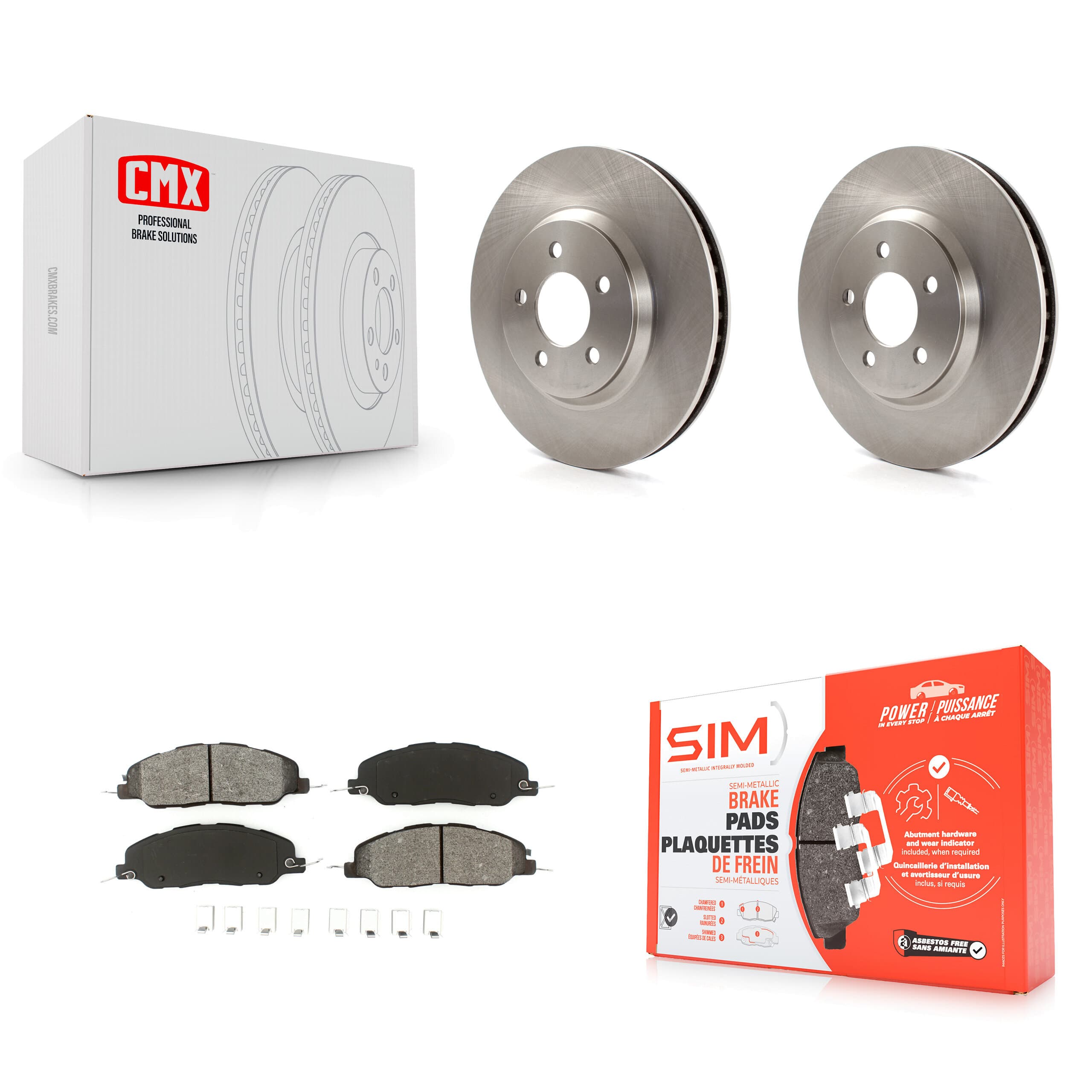 Transit Auto - K8S-100146 - Front Disc Brake Kits image 1