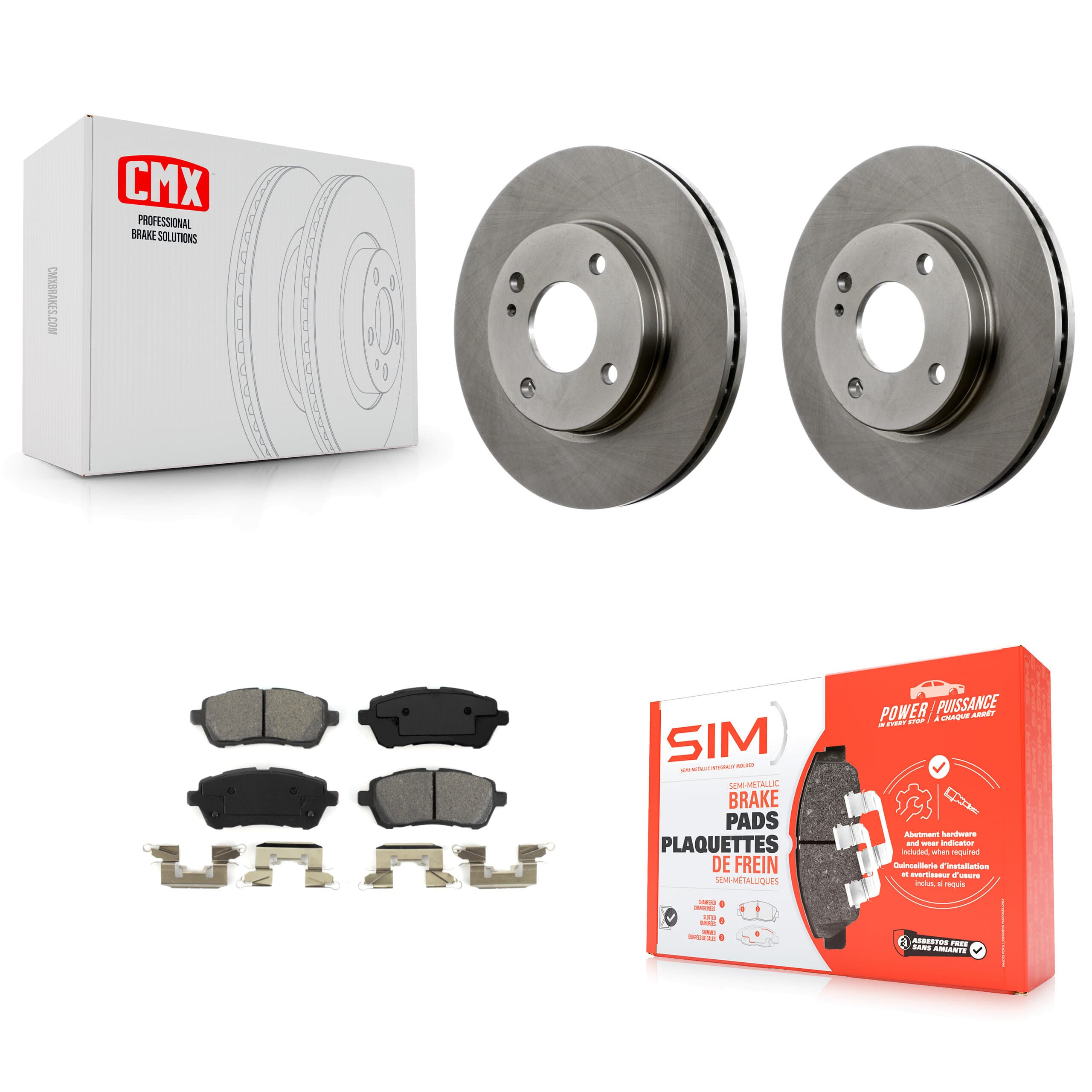 Transit Auto - K8S-100171 - Front Disc Brake Kits image 1