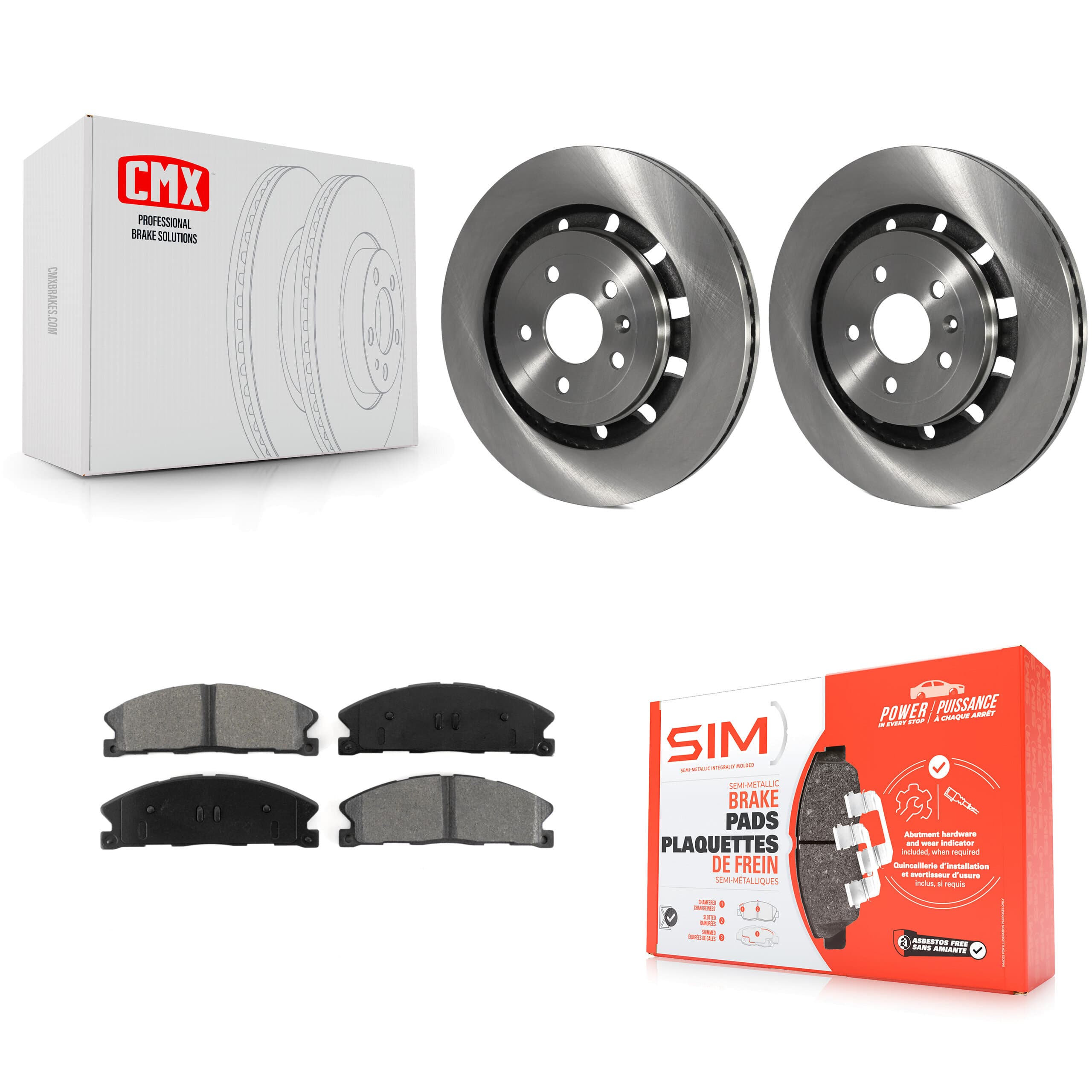 Transit Auto - K8S-100173 - Front Disc Brake Kits image 1
