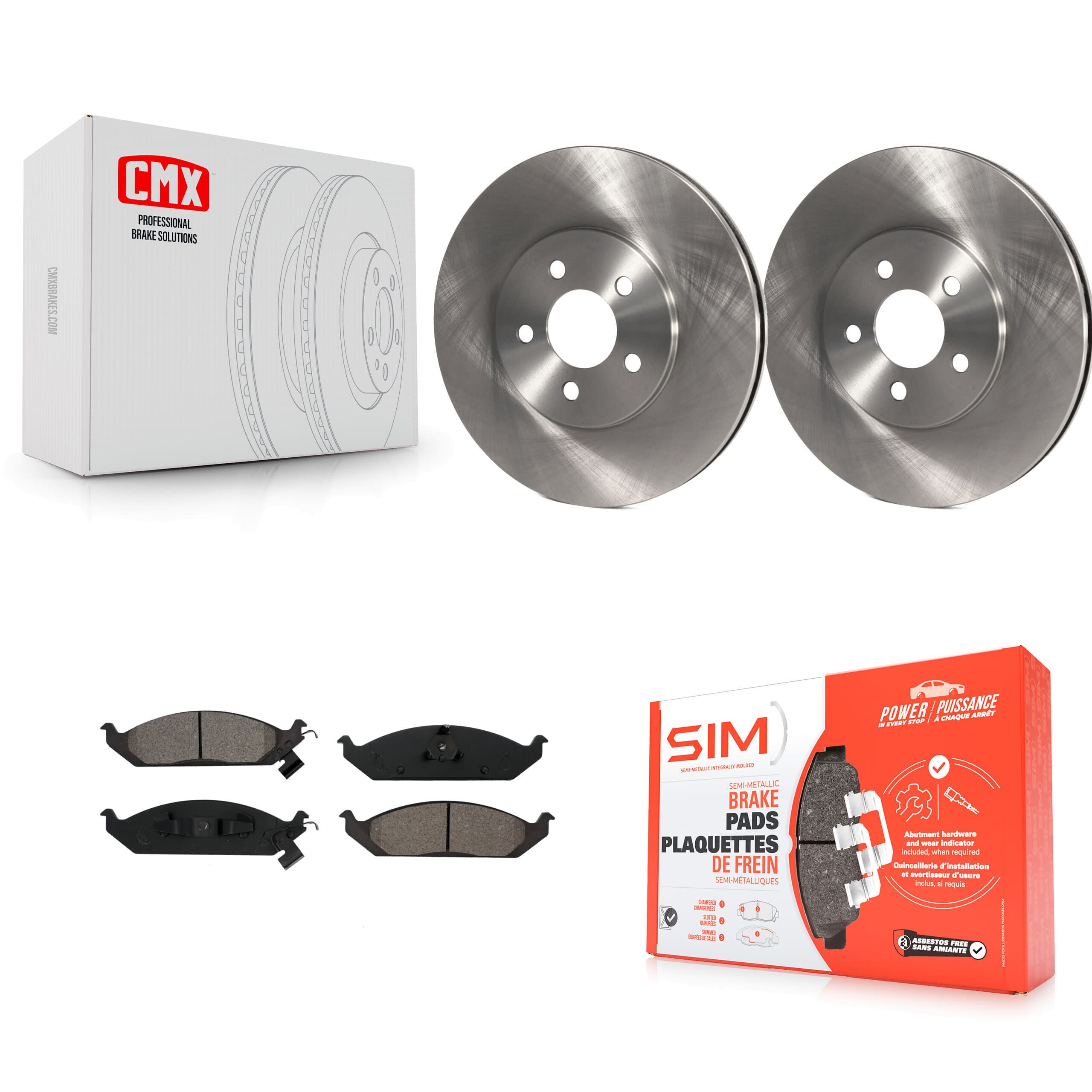 Transit Auto - K8S-100189 - Front Disc Brake Kits image 1
