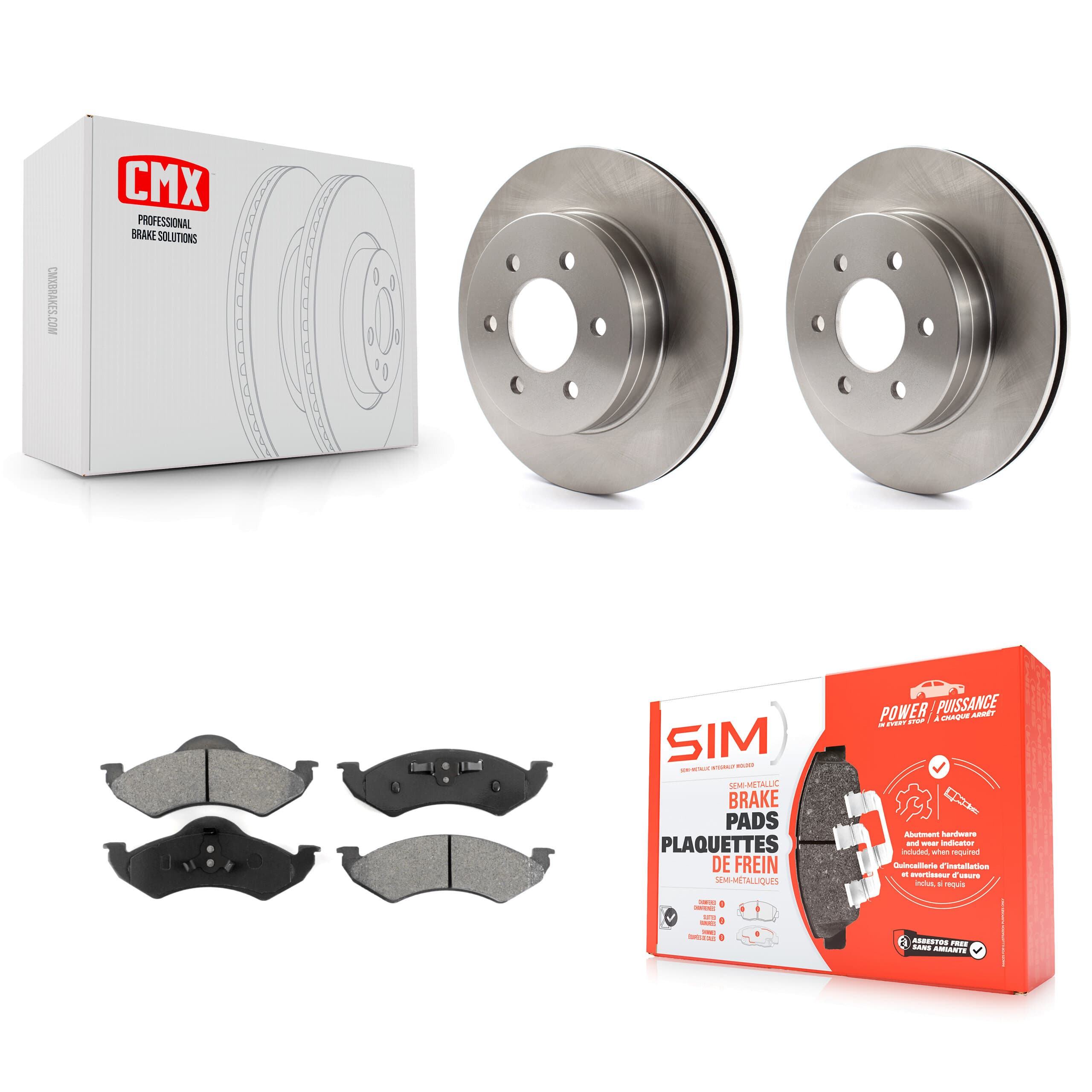 Transit Auto - K8S-100194 - Front Disc Brake Kits image 1
