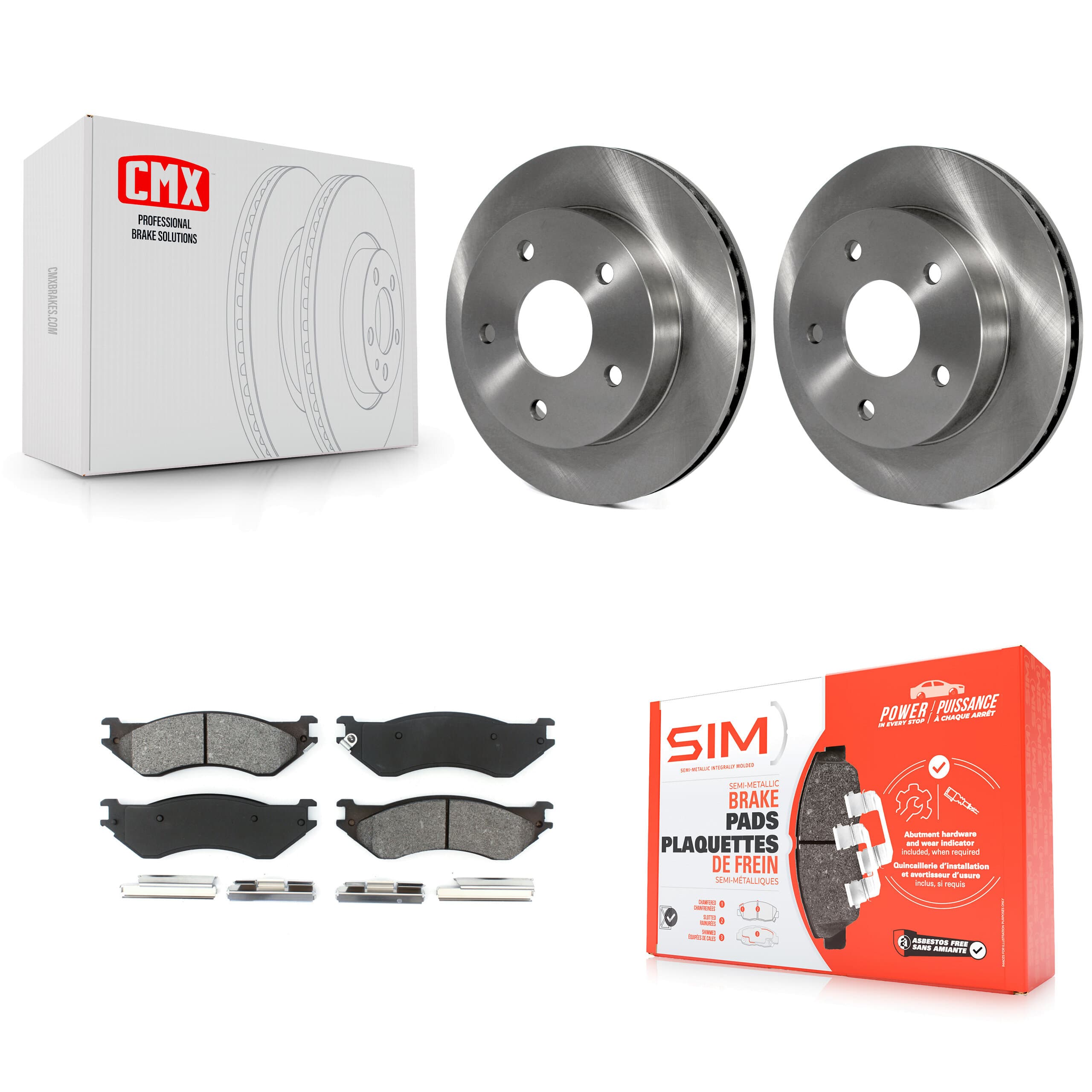 Transit Auto - K8S-100202 - Front Disc Brake Kits image 1