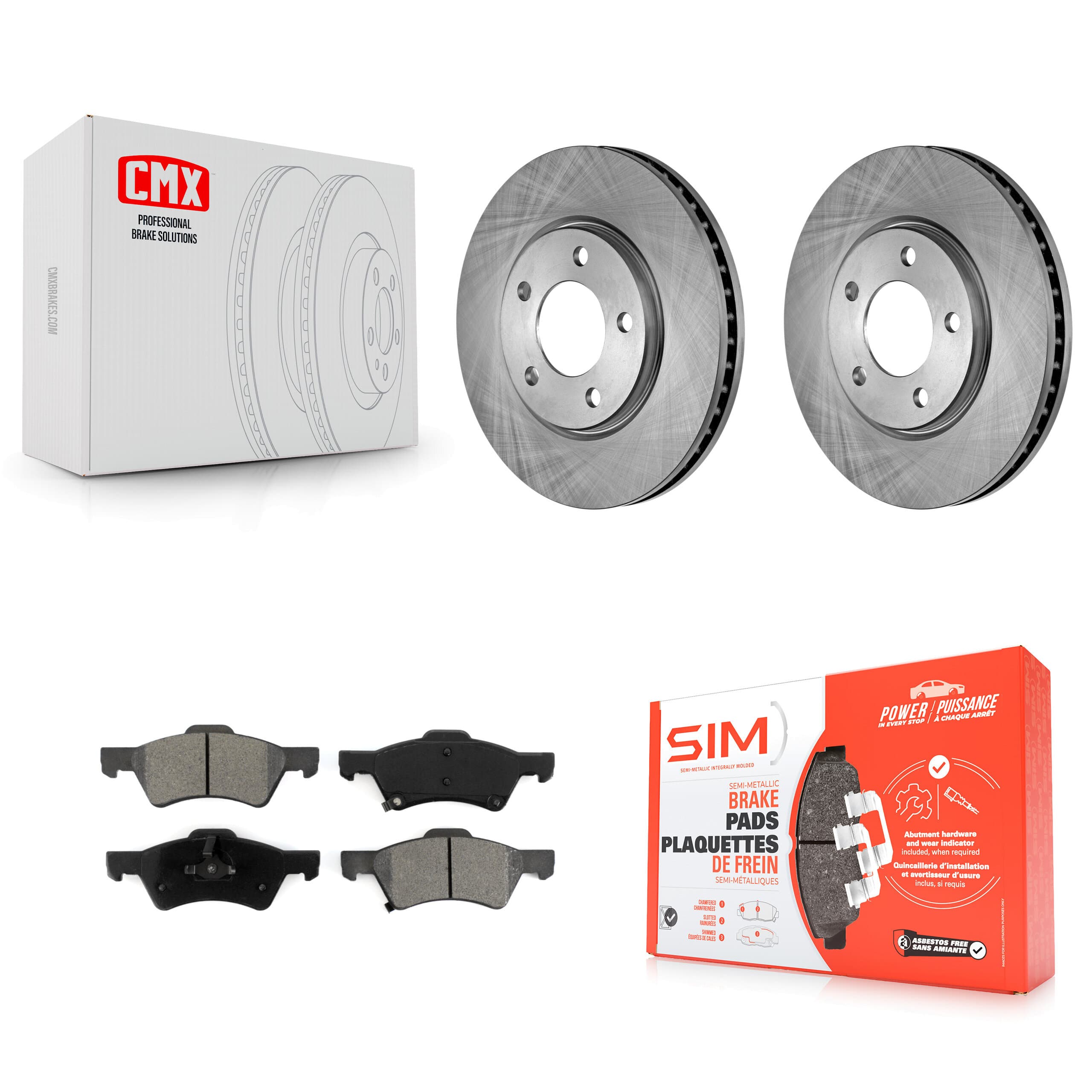 Transit Auto - K8S-100213 - Front Disc Brake Kits image 1