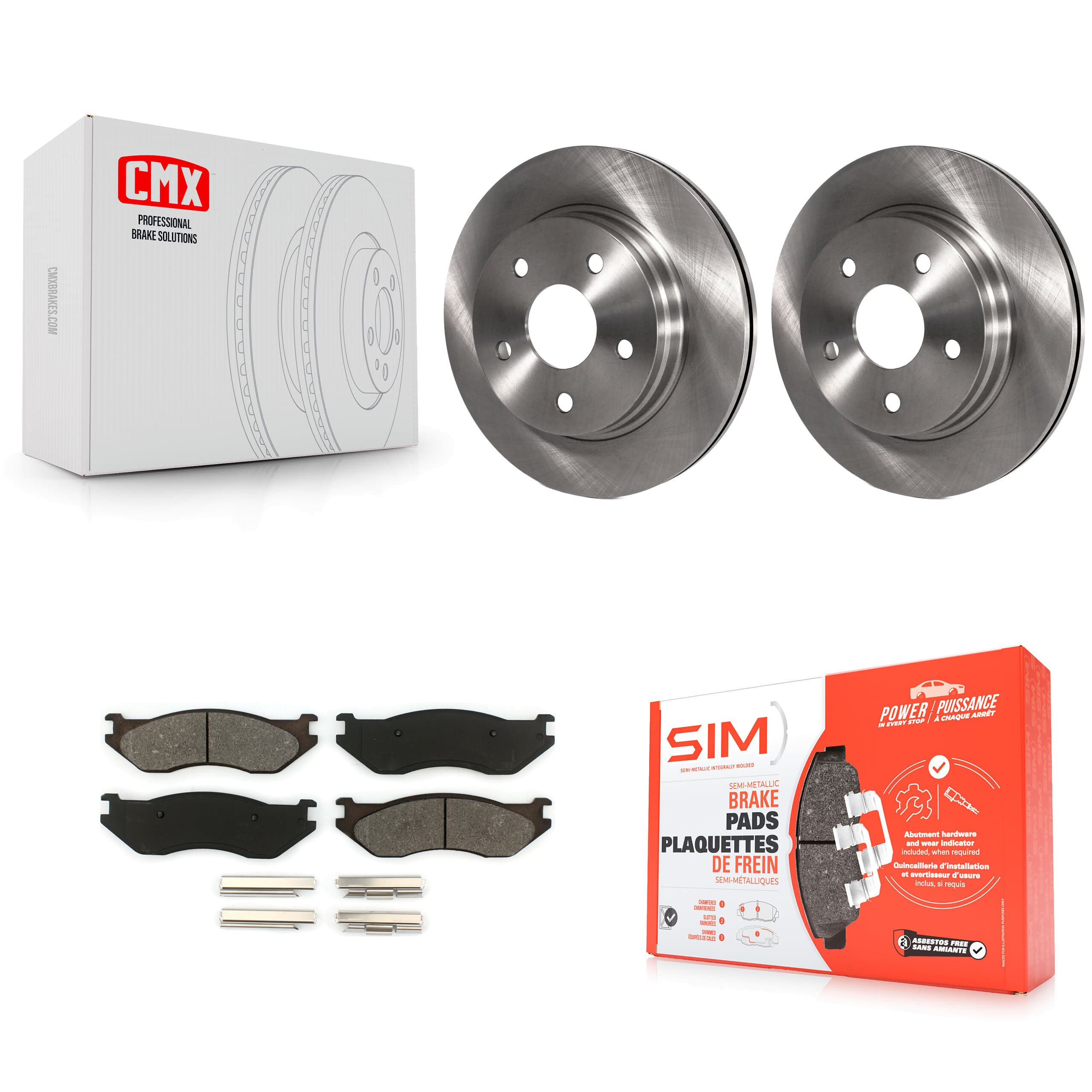 Transit Auto - K8S-100215 - Front Disc Brake Kits image 1