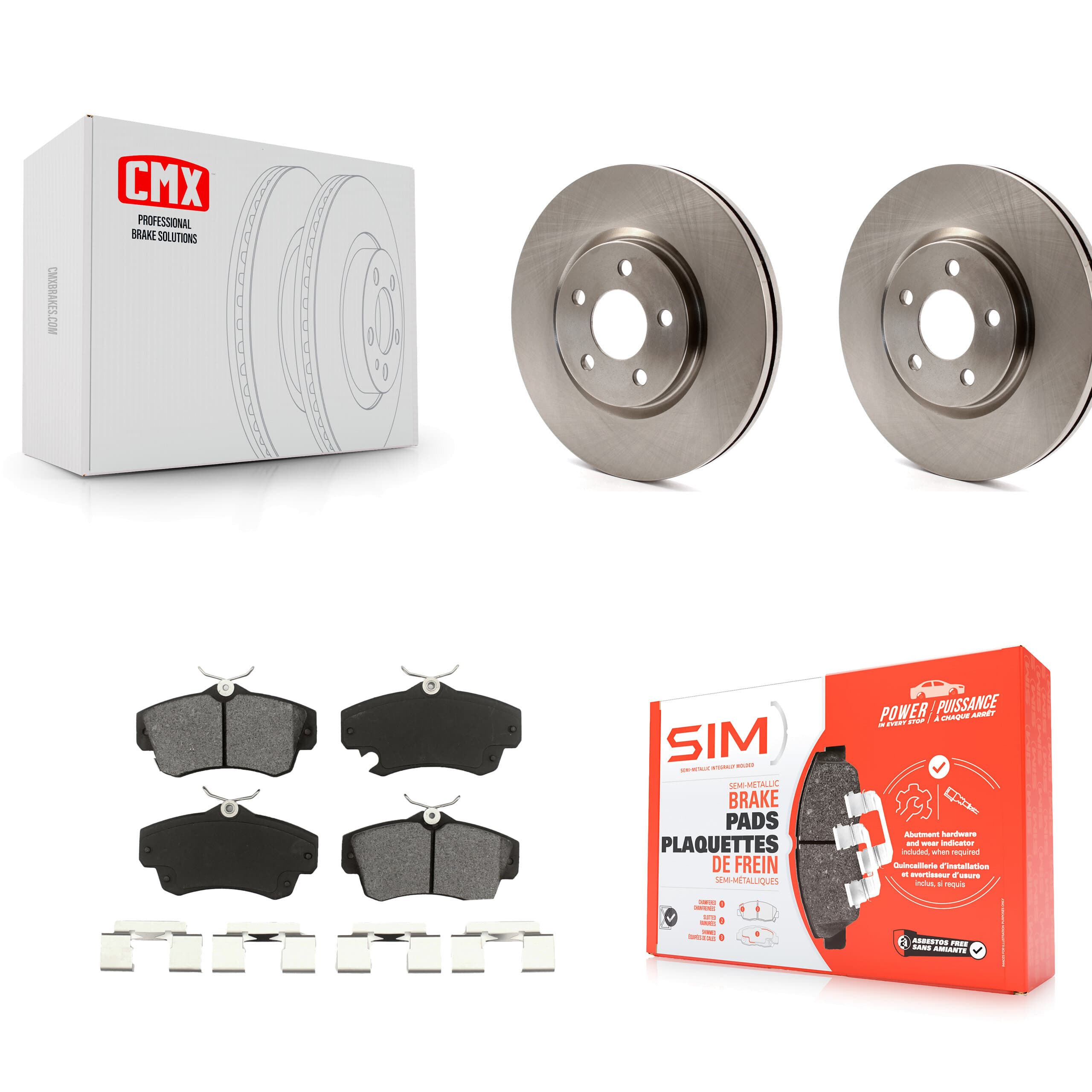 Transit Auto - K8S-100217 - Front Disc Brake Kits image 1