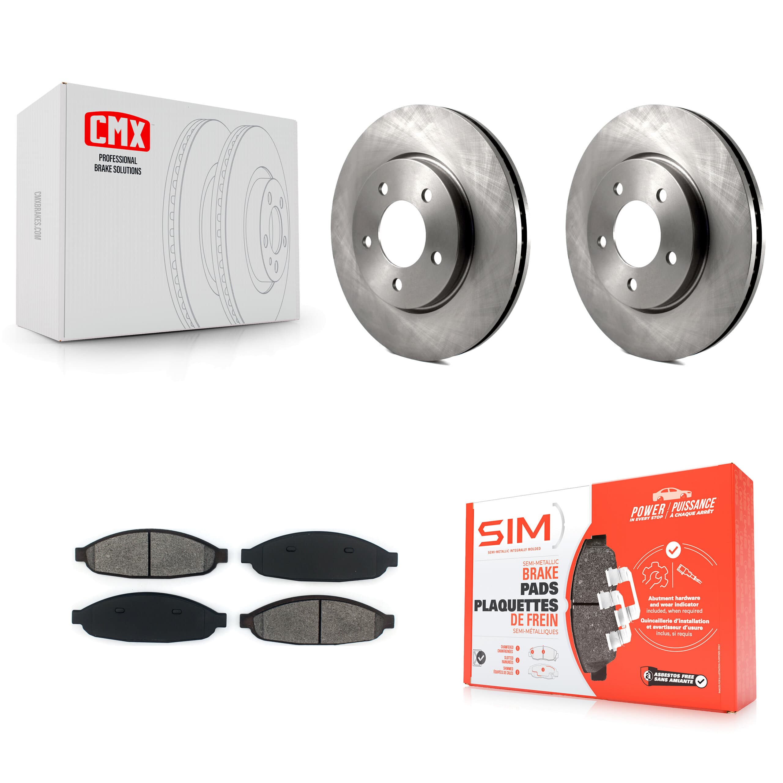 Transit Auto - K8S-100220 - Front Disc Brake Kits image 1