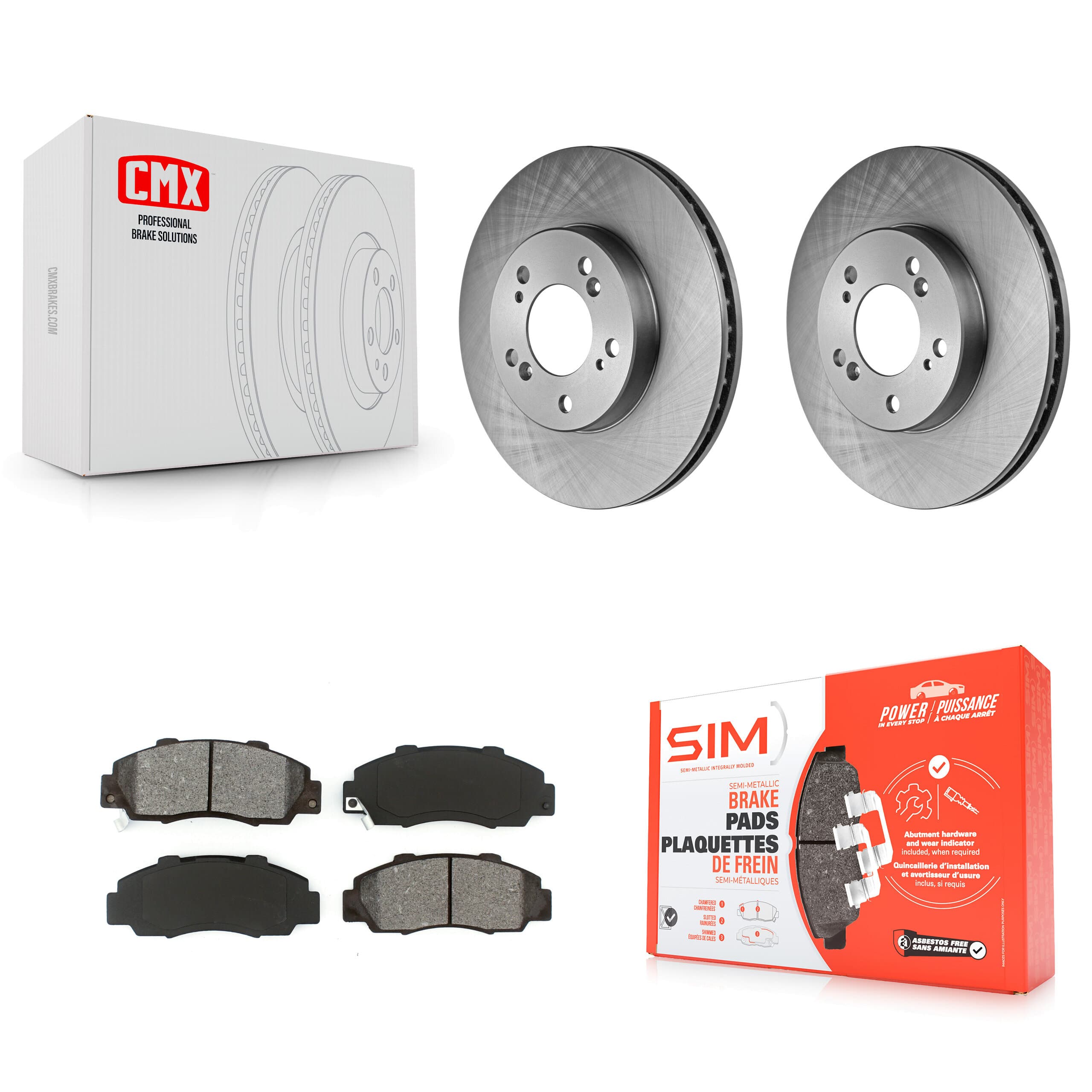 Transit Auto - K8S-100245 - Front Disc Brake Kits image 1