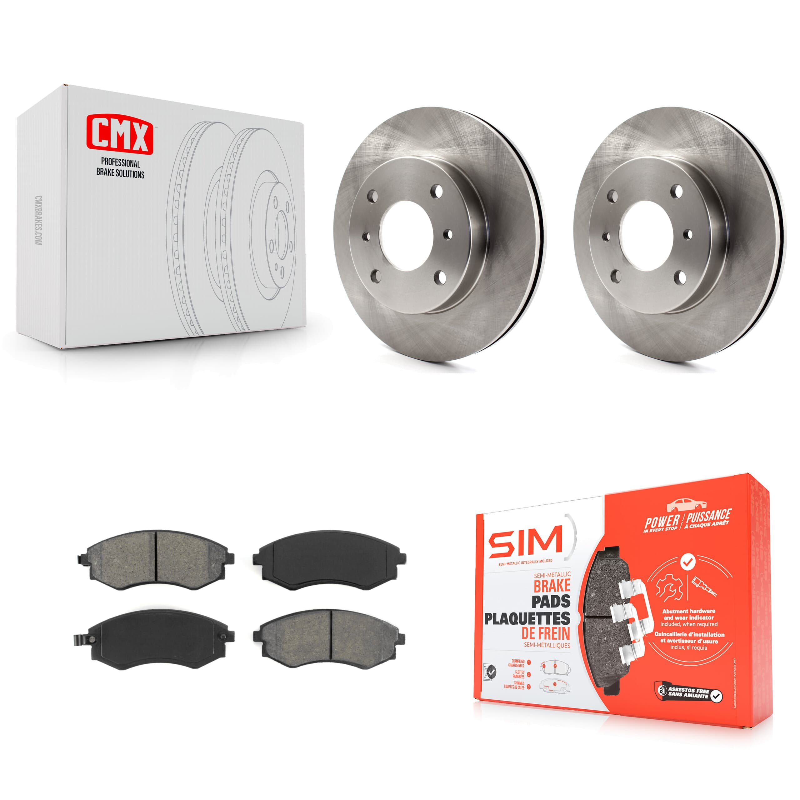 Transit Auto - K8S-100257 - Front Disc Brake Kits image 1